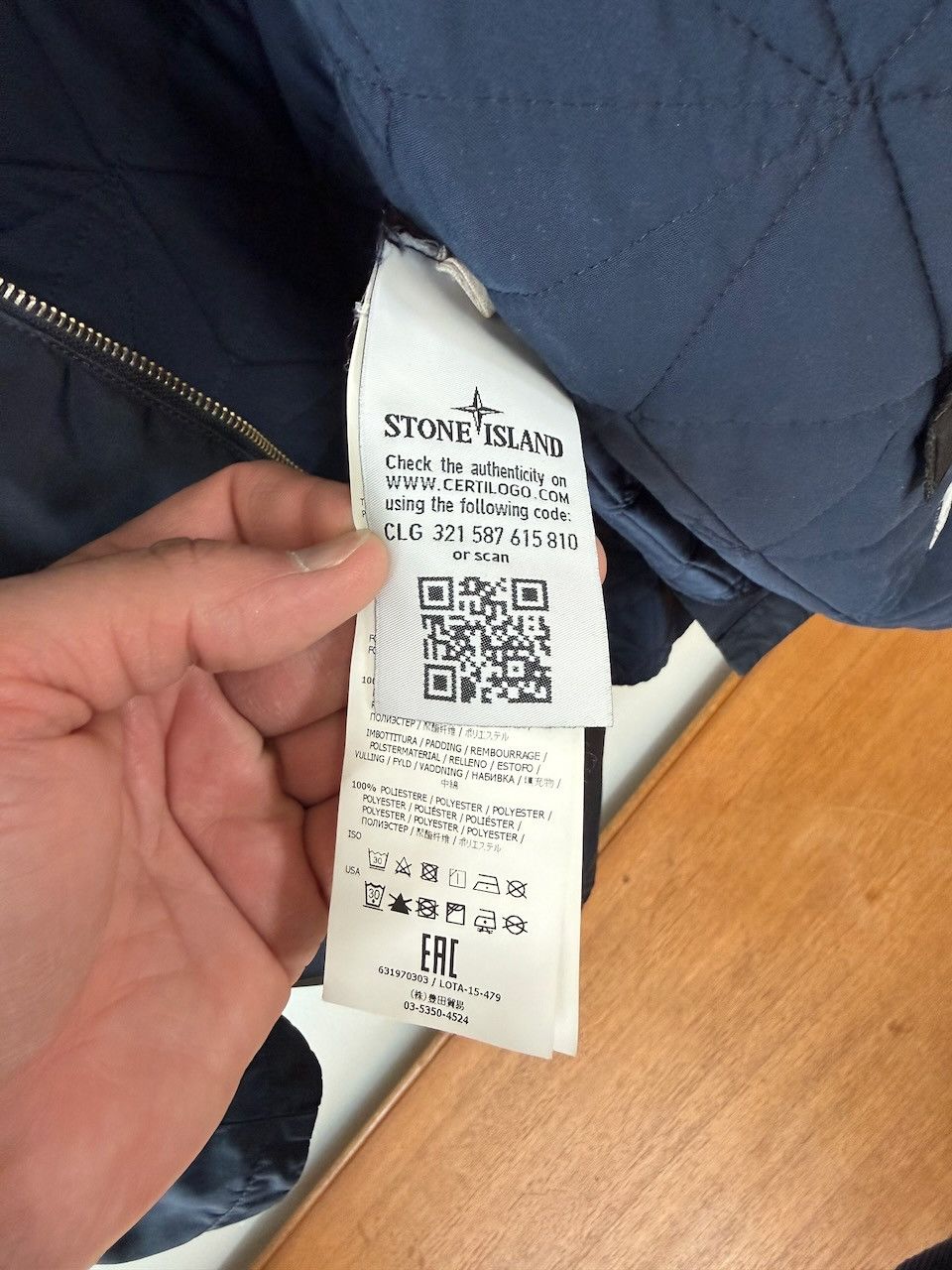 Stone Island Shadow Project Car Coat in Navy Shadow Project AW 15/16 Size US M / EU 48-50 / 2 - 13 Thumbnail
