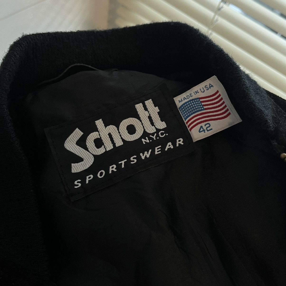 Schott Schott NYC 90's Suede Bomber Jacket Size US M / EU 48-50 / 2 - 3 Thumbnail
