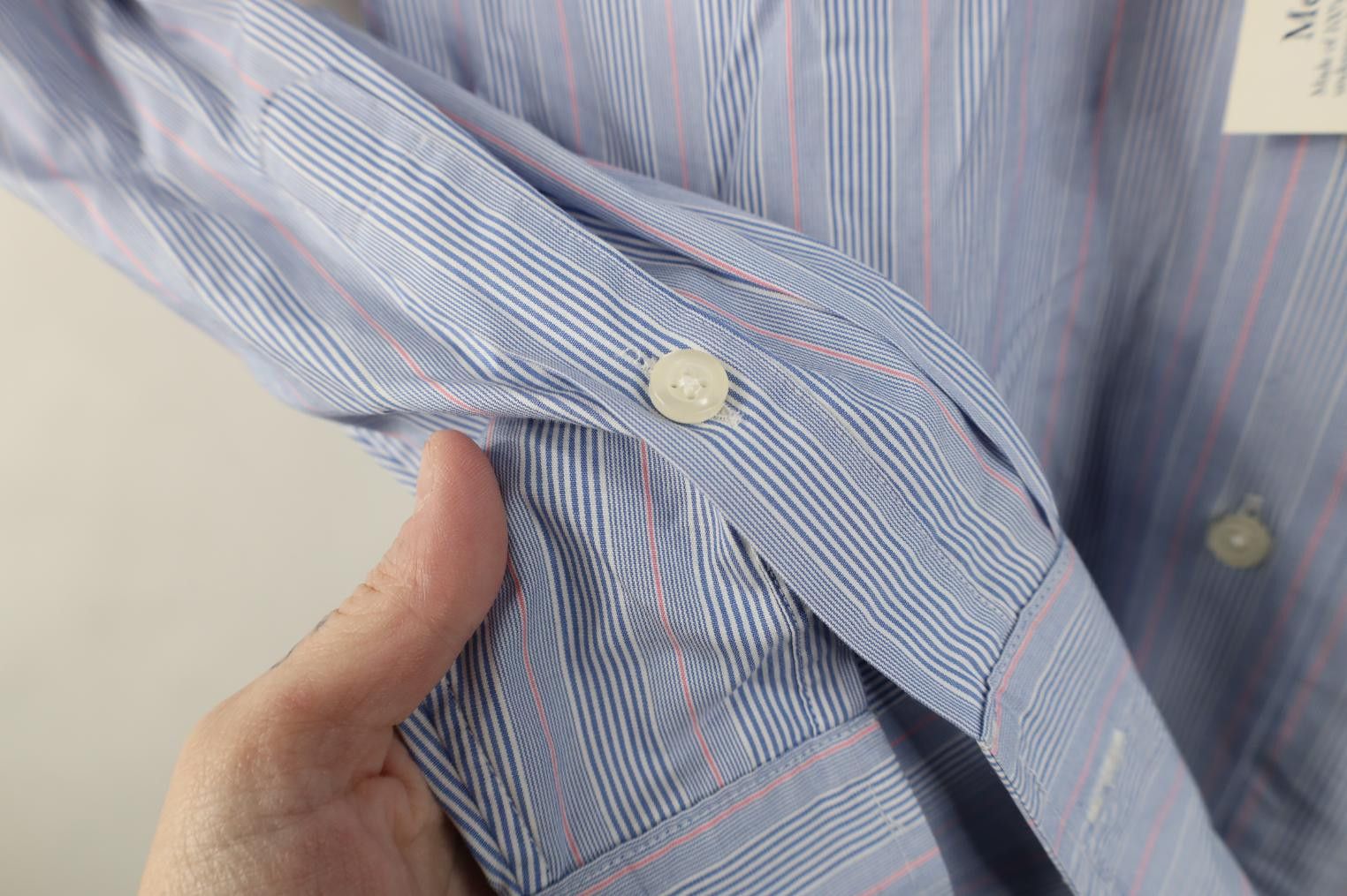 Vineyard Vines New Vineyard Vines Striped French Cuff Collared Button Shirt Size US M / EU 48-50 / 2 - 6 Thumbnail