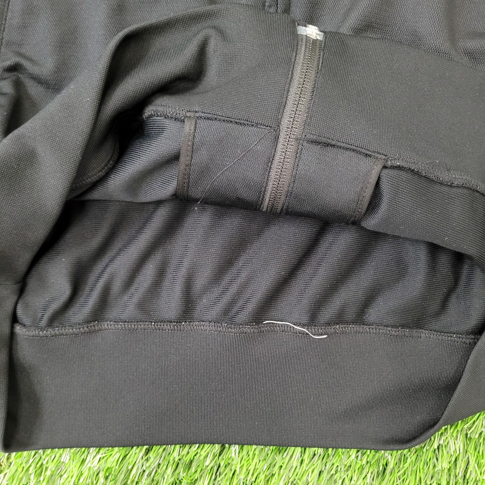 Vintage NIKE Jordan Jumpman Track Jacket Large 25x27 Baggy Black Red Size US L / EU 52-54 / 3 - 13 Thumbnail