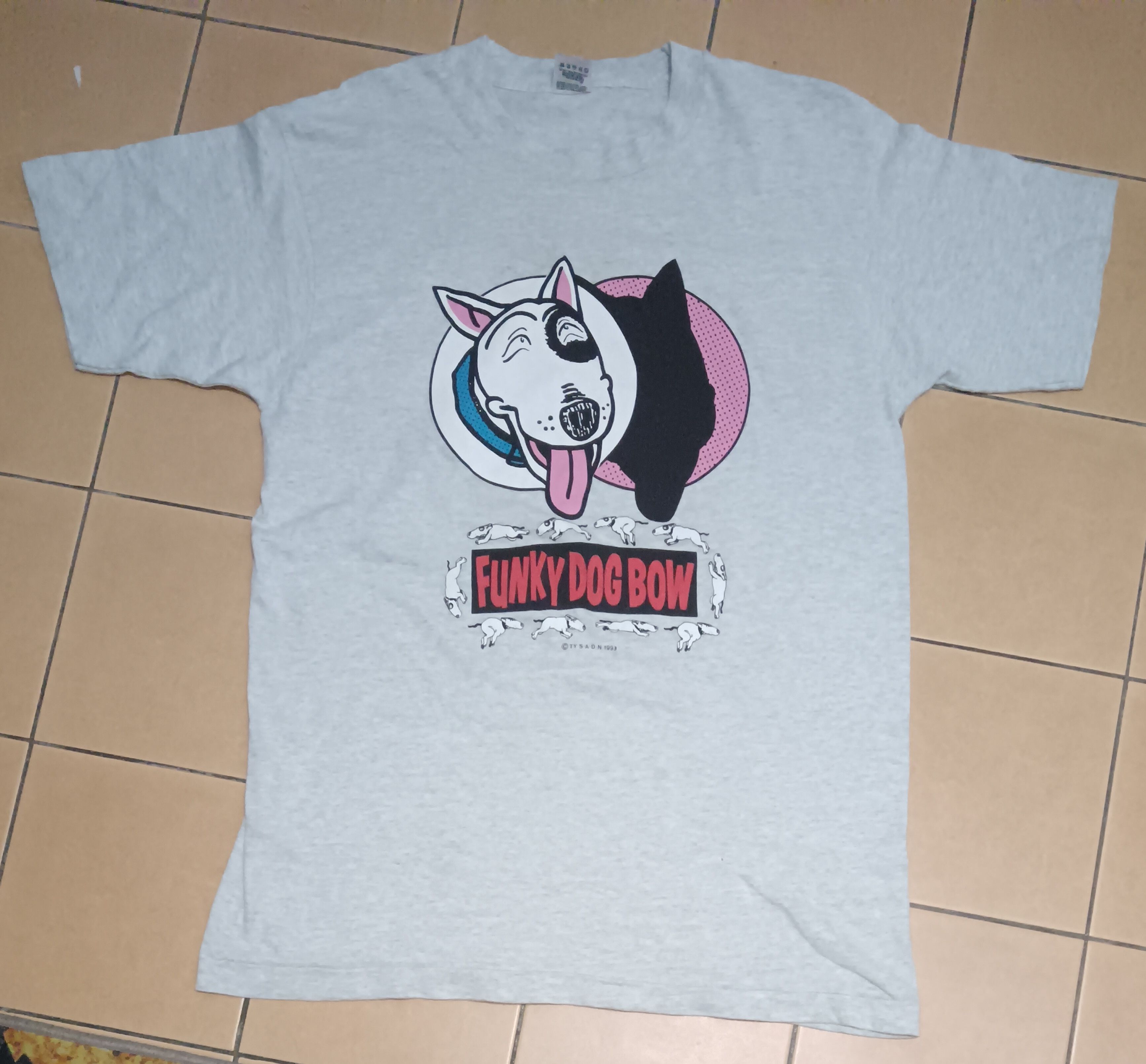 Vintage VINTAGE 90s FUNKY DOG BOW SHIRT Size US L / EU 52-54 / 3 - 2 Thumbnail