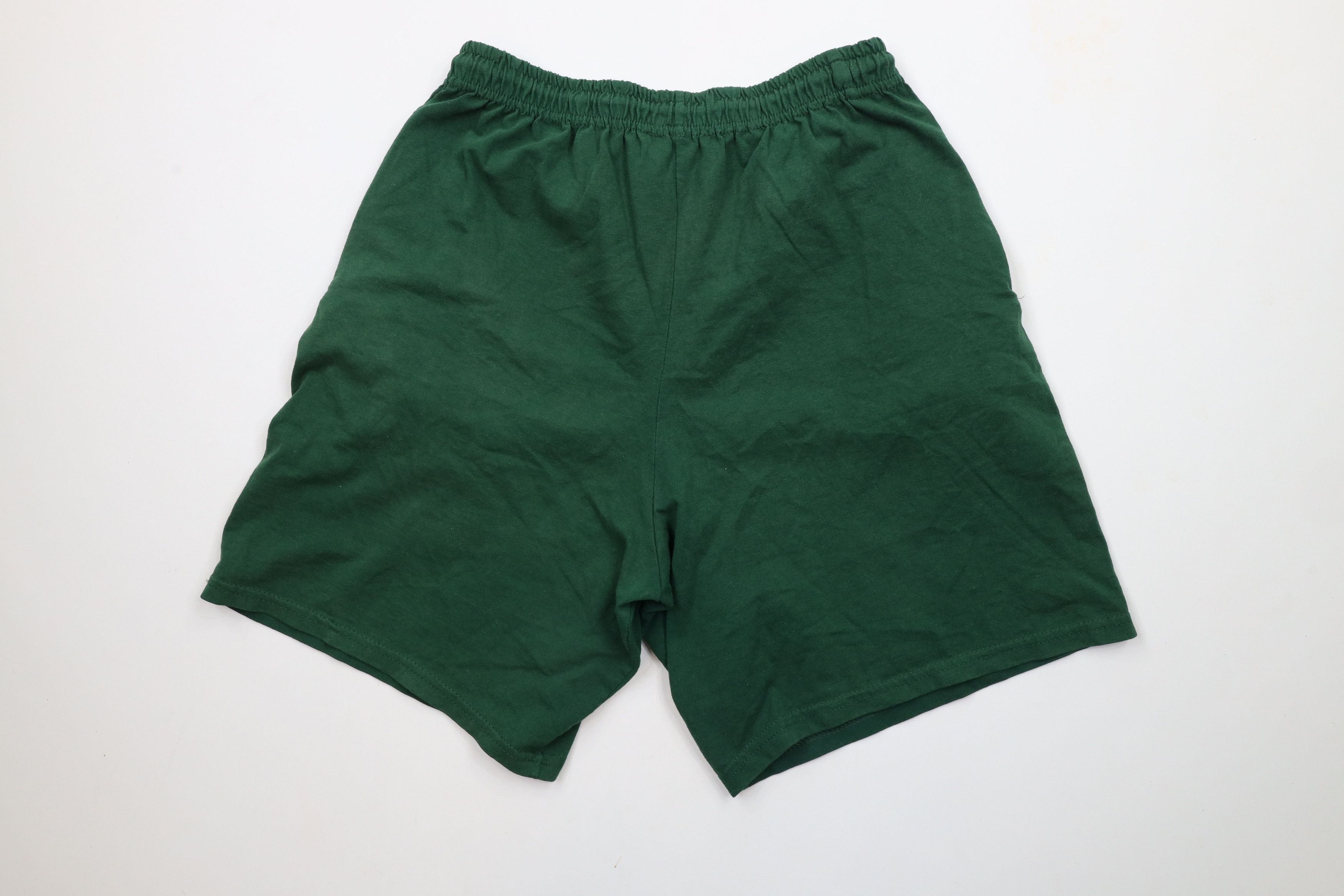 Vintage Vintage Streetwear Blank Above Knee Shorts Green Cotton Size US 30 / EU 46 - 7 Thumbnail