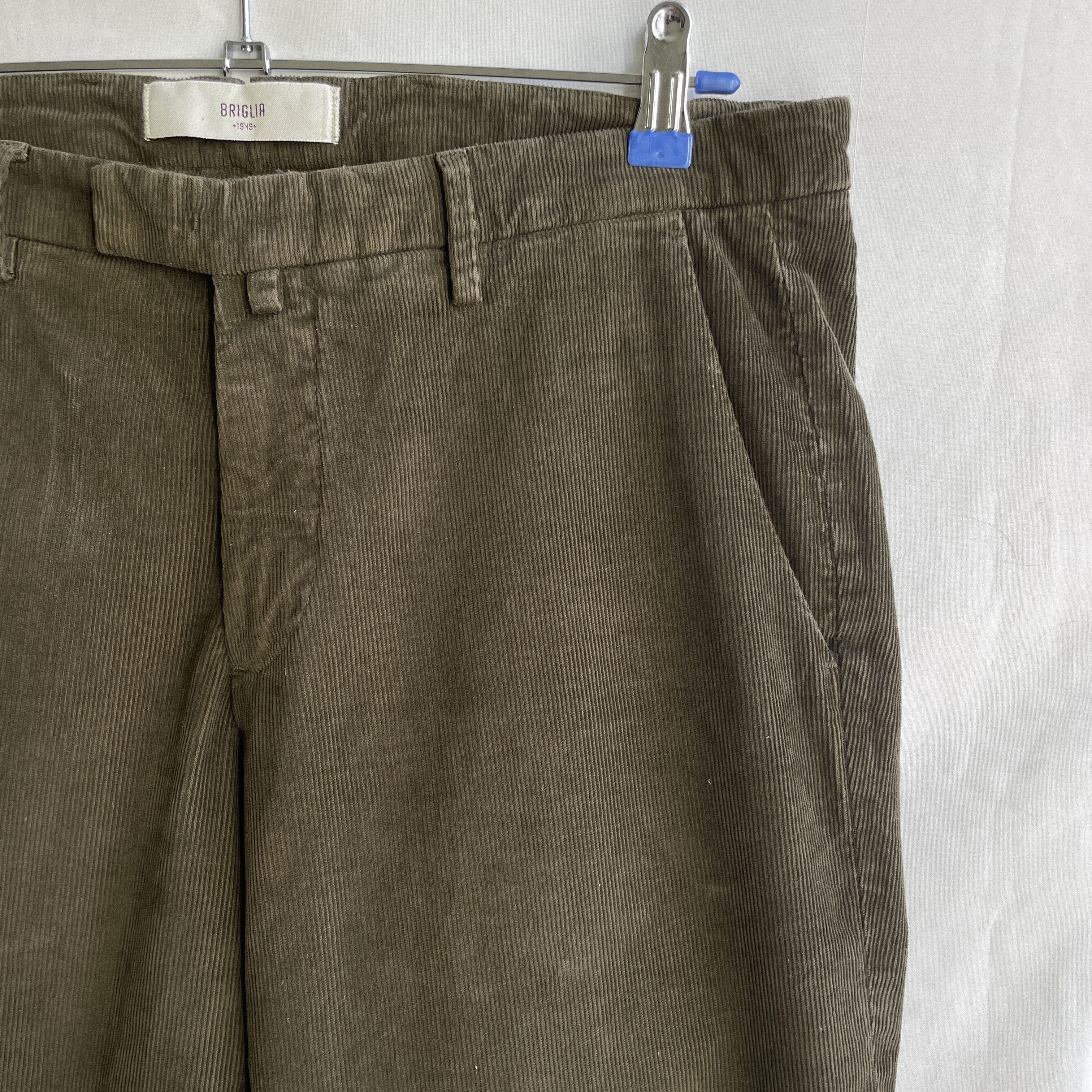 Other Briglia 1949 Slim Fit Corduroy Trousers Size EUR 50 Size US 34 / EU 50 - 6 Thumbnail