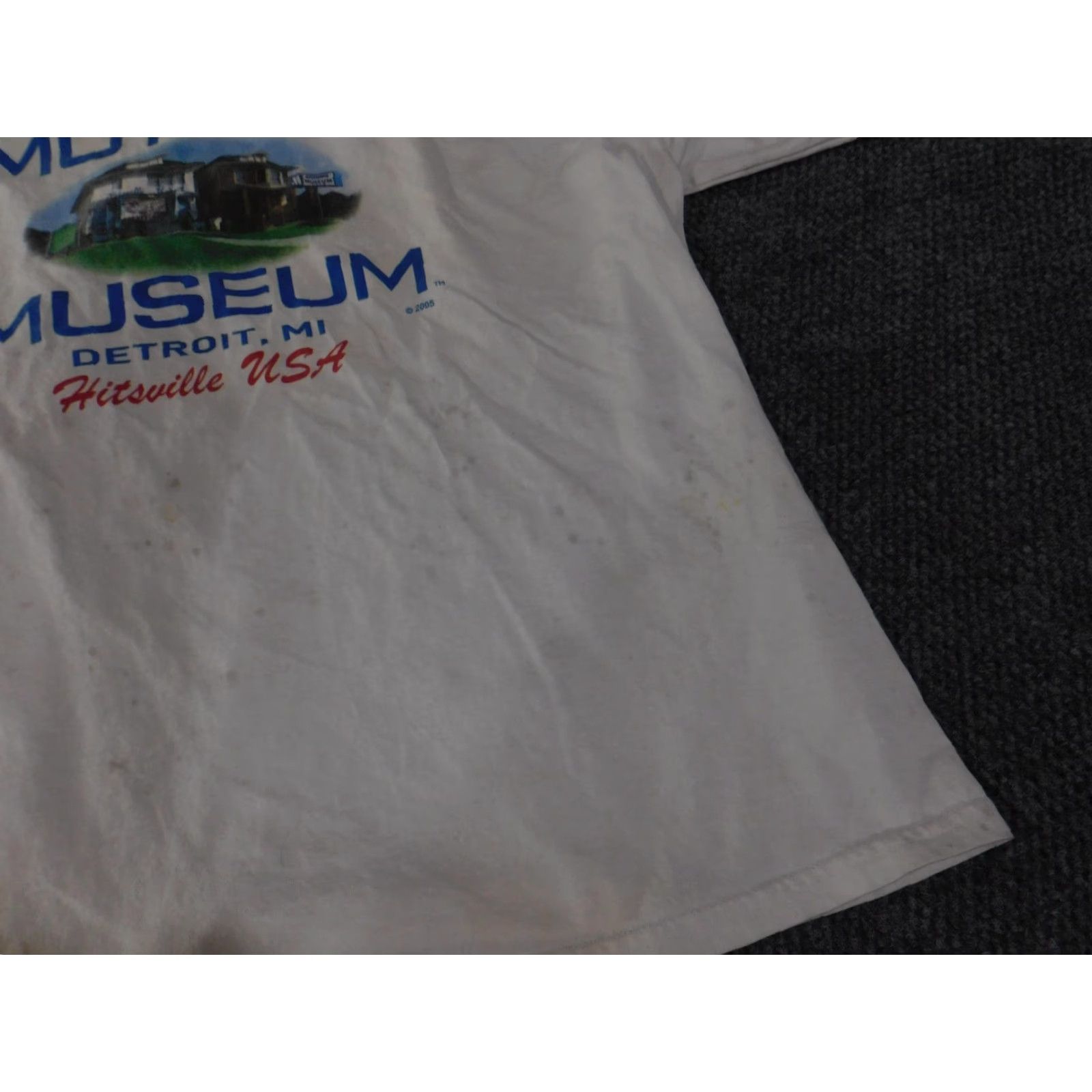 Gildan VINTAGE Motown Museum Graphic Shirt Mens 2XL White Detroit MI Hitsville USA 2005 Size US XXL / EU 58 / 5 - 7 Thumbnail