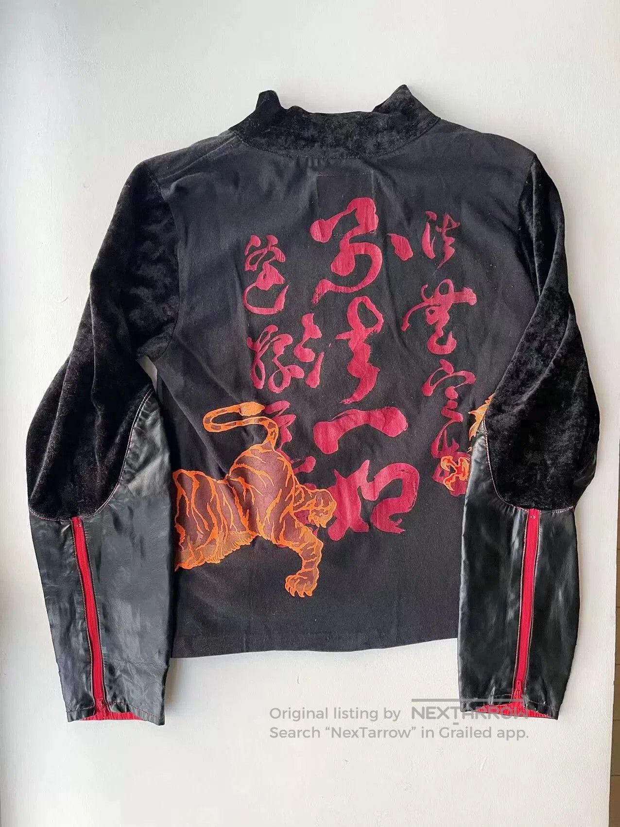 Japanese Brand Takuya Angel 90s Tiger Calligraphy Jacket. Size US M / EU 48-50 / 2 - 7 Thumbnail