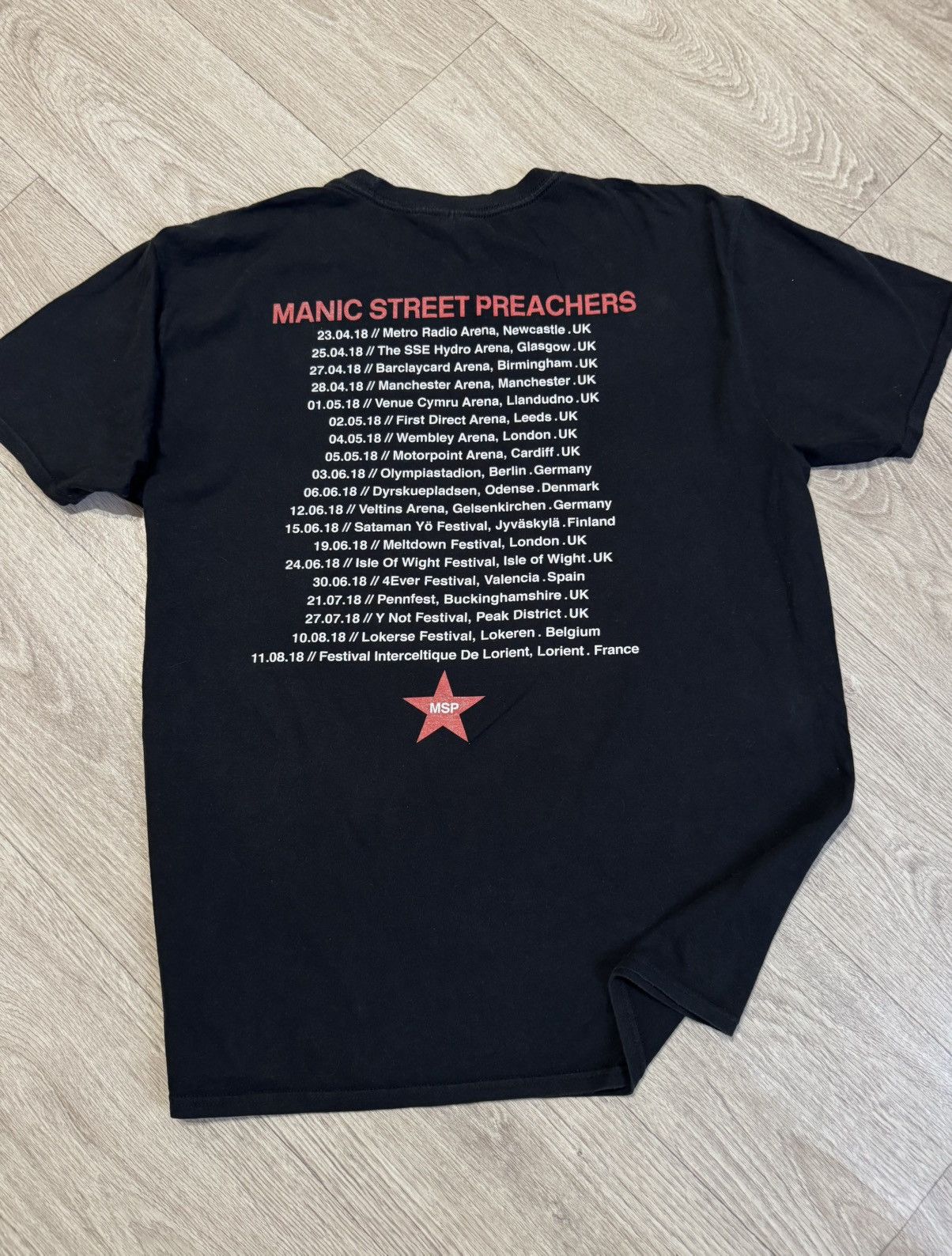 Band Tees 🔷Manic Street Preachers - Resistance Is Futile Tour T-shirt🔷 Size US XL / EU 56 / 4 - 4 Thumbnail