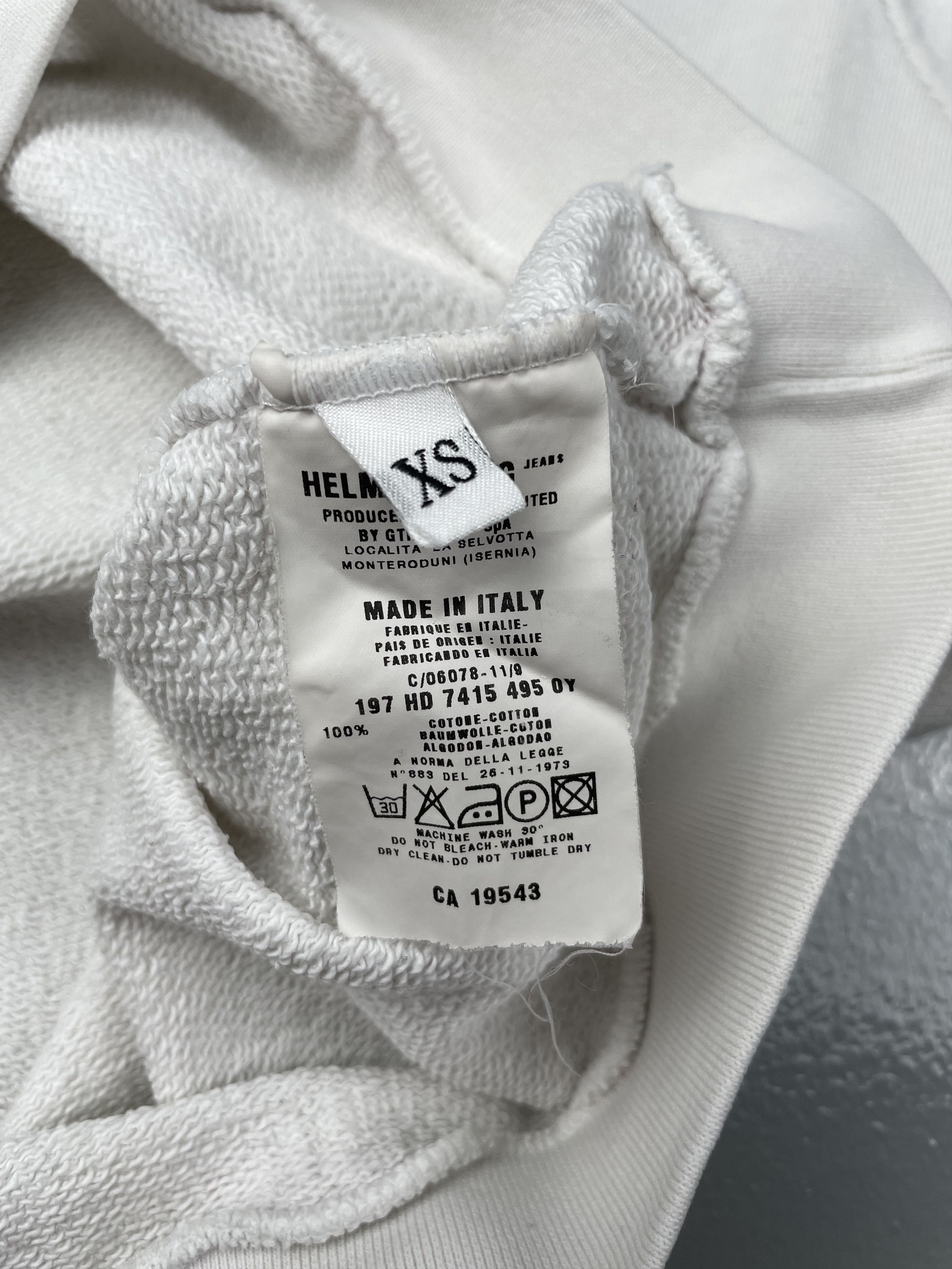 Helmut Lang vintage Helmut Lang S/S 2000 women's short sleeve crewneck Size XS / US 0-2 / IT 36-38 - 9 Thumbnail