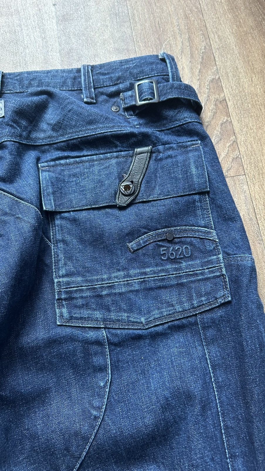 G-Star Vintage Y2K Baggy Pants G-Star Raw Denim Pants Size US 36 / EU 52 - 4 Thumbnail