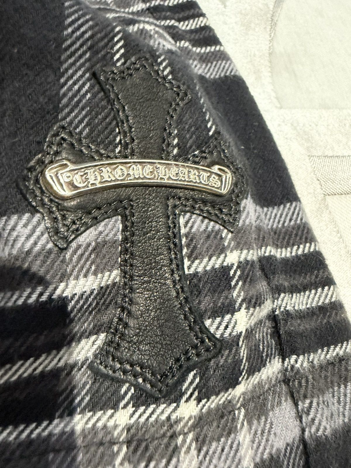 Chrome Hearts Chrome Hearts "After School" Flannel Shorts Size US 26 / EU 42 - 3 Thumbnail