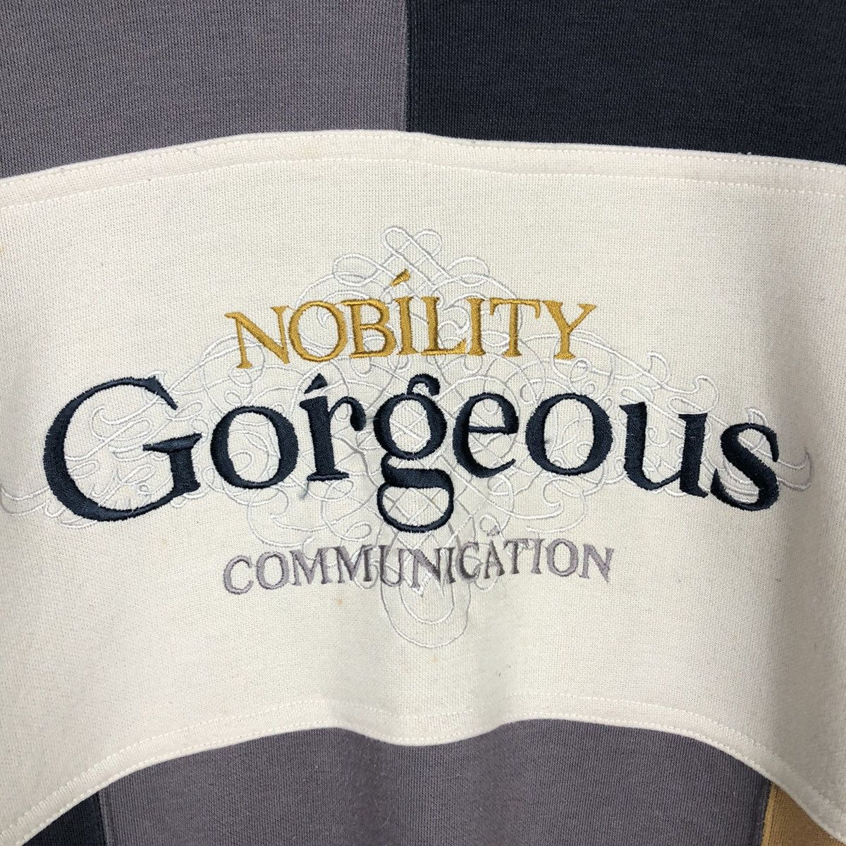 Japanese Brand 📌Vintage Sweatshirt Nobility Gorgeous Big Logo Issey Miyake Size US L / EU 52-54 / 3 - 12 Thumbnail