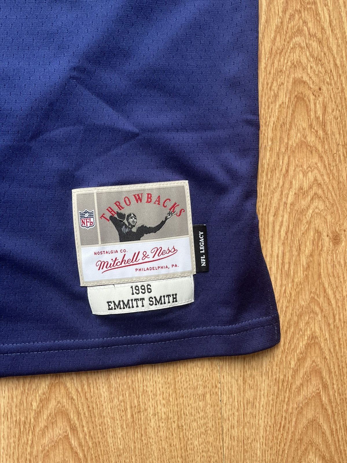 Mitchell & Ness T-shirt blue NFL Emmitt Smith 22 Size US XL / EU 56 / 4 - 3 Thumbnail