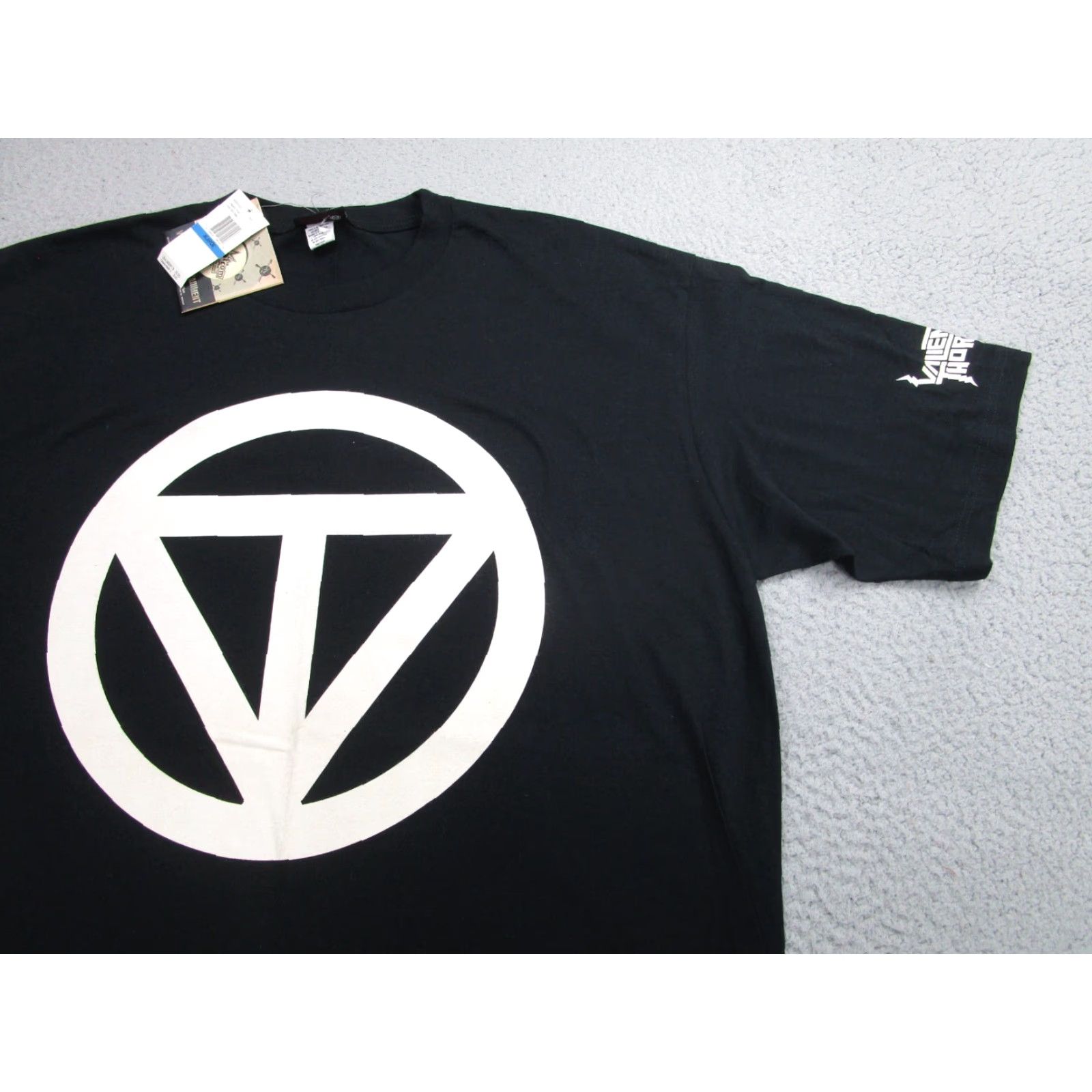 Volcom VINTAGE Volcom Shirt Mens XL Black Graphic Print 90s Rock Music T-Shirt Cowboys Punk 2000s Mens Size US XL / EU 56 / 4 - 2 Thumbnail
