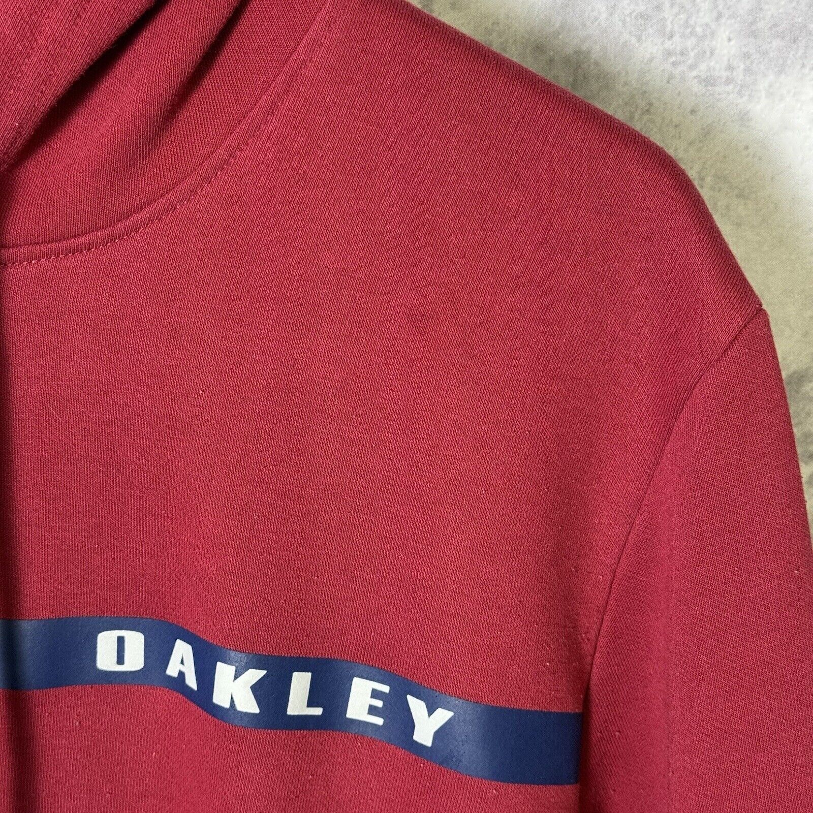 Oakley Oakley Hoodie Sweatshirt Adult XL Red Custom Fit Size US XL / EU 56 / 4 - 4 Thumbnail