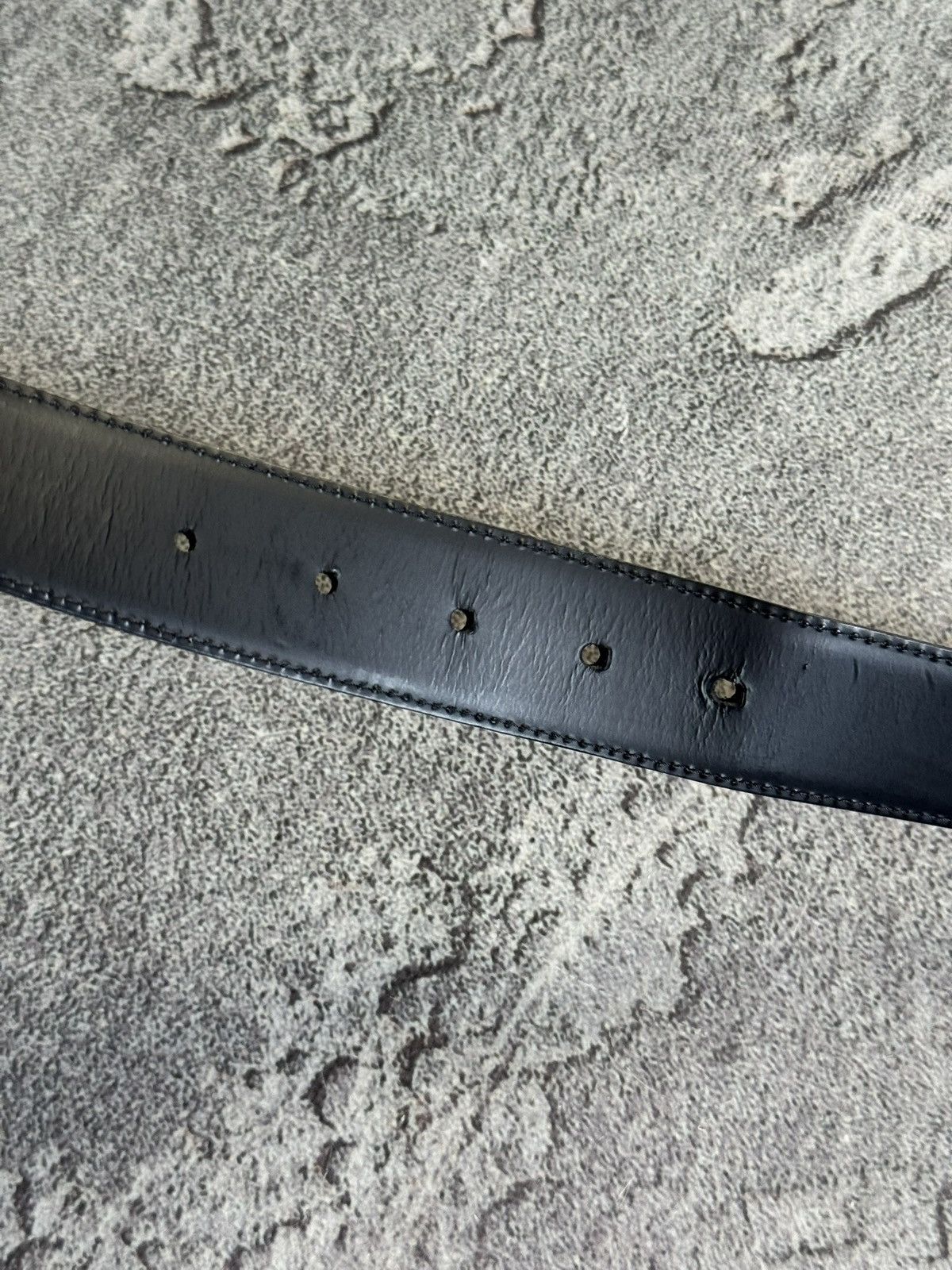 Boggi Boggi black genuine leather belt casual old money Size ONE SIZE - 12 Thumbnail