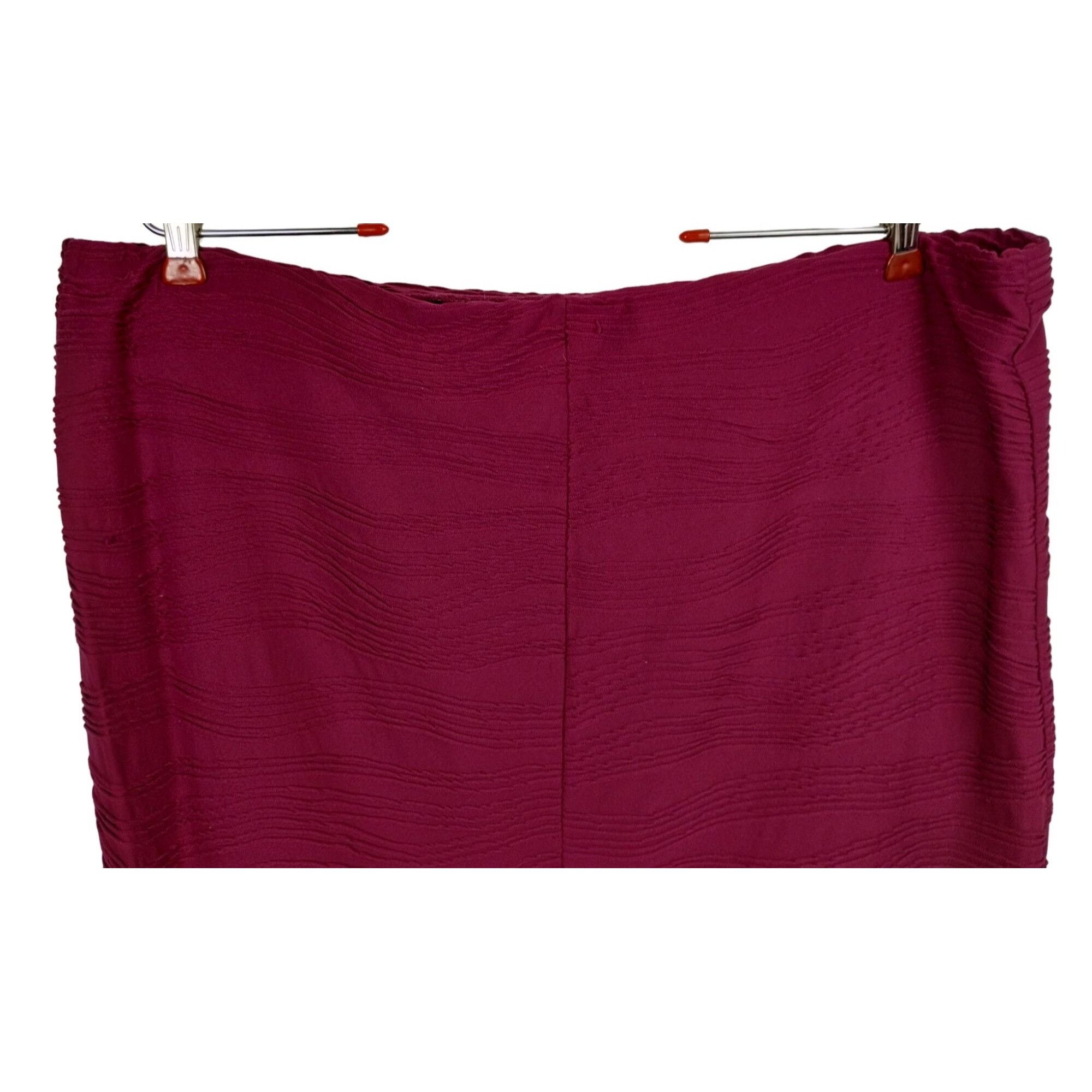 Mossimo Mossimo Misses Juniors XXL Plum Textured Stretch Pencil Skir Size 42" / US 20 - 8 Thumbnail