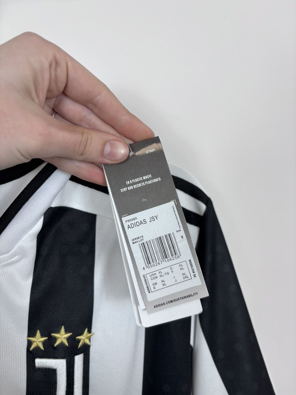 Adidas Adidas Juventus 2021/2022 Home NWT Football Soccer Jersey Size US XL / EU 56 / 4 - 13 Thumbnail