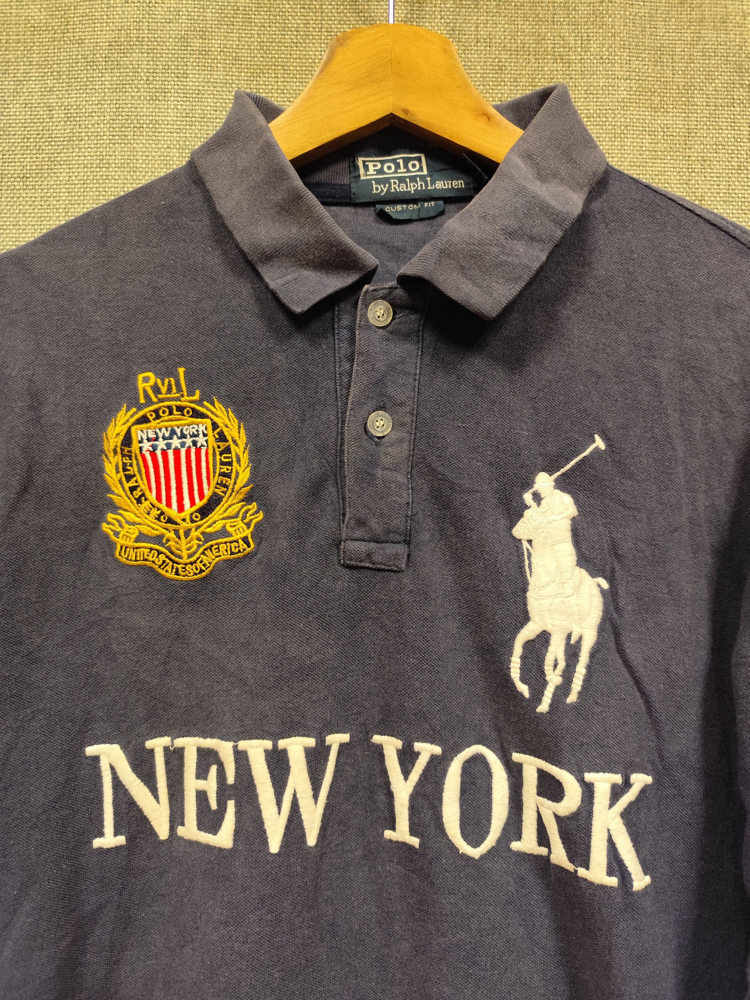 Polo Ralph Lauren Vintage Ralph Lauren New York polo shirt Size US M / EU 48-50 / 2 - 3 Thumbnail