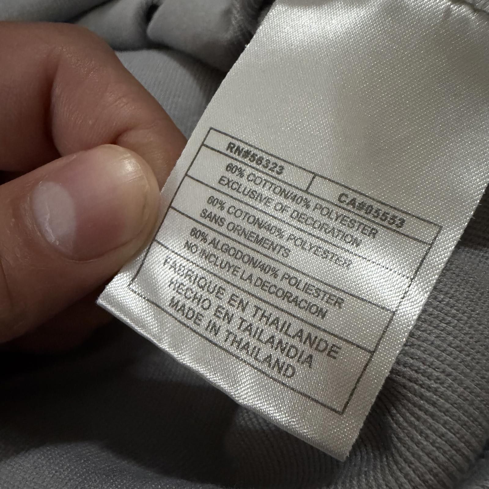 Nike Vintage Y2K Nike Grey Swoosh Sweatshirt XL Gym Size US XL / EU 56 / 4 - 4 Thumbnail