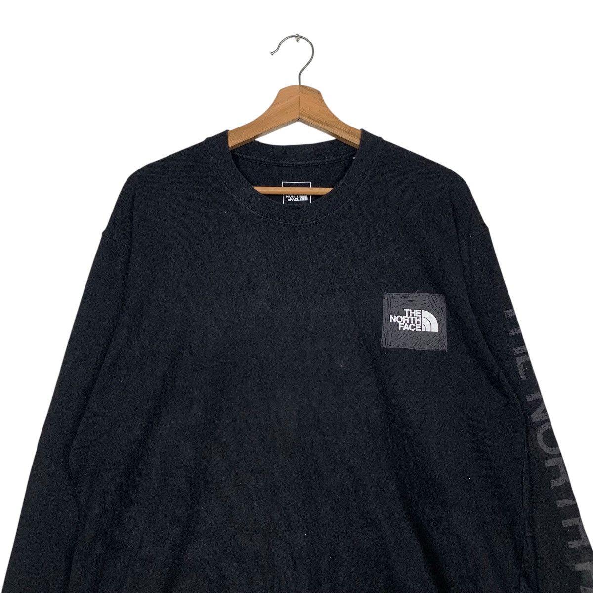 The North Face THE NORTH FACE Big Logo Graphic Long Sleeve Tees #2850-C128 Size US XL / EU 56 / 4 - 5 Thumbnail