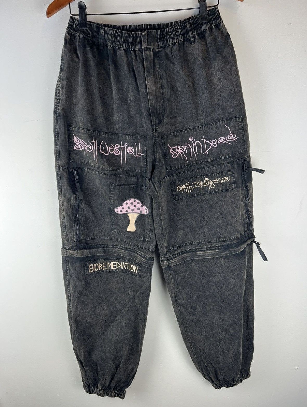 Brain Dead Brain Dead Mushroom Utility Cargo Pants Size US 34 / EU 50 - 1 Thumbnail