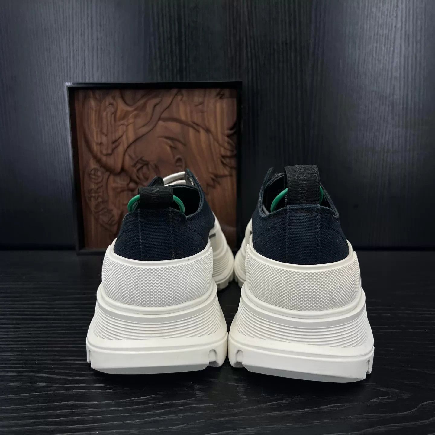 Alexander McQueen McQ Black & White Martin Boots Size 40.5 Size US 7.5 / EU 40-41 - 5 Thumbnail