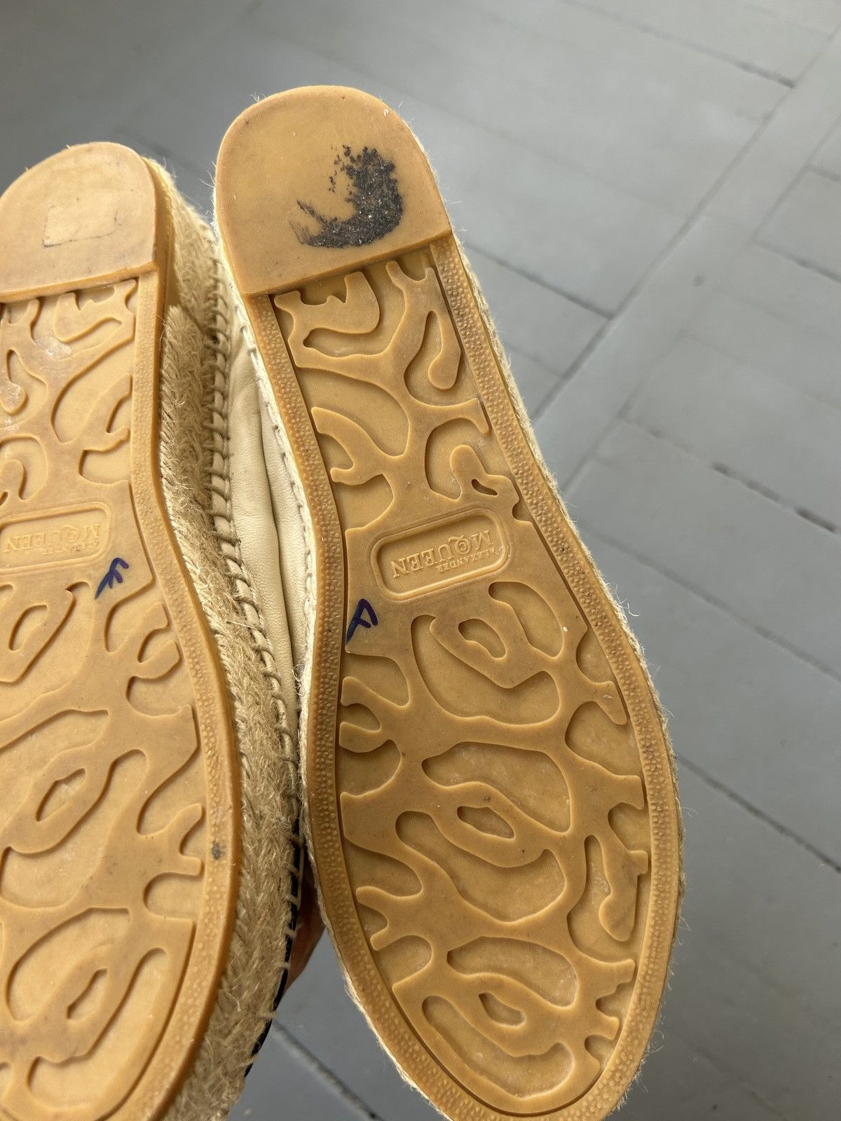 Alexander McQueen Alexander MqQueen platform flats espadrilles Size US 6 / IT 36 - 7 Thumbnail