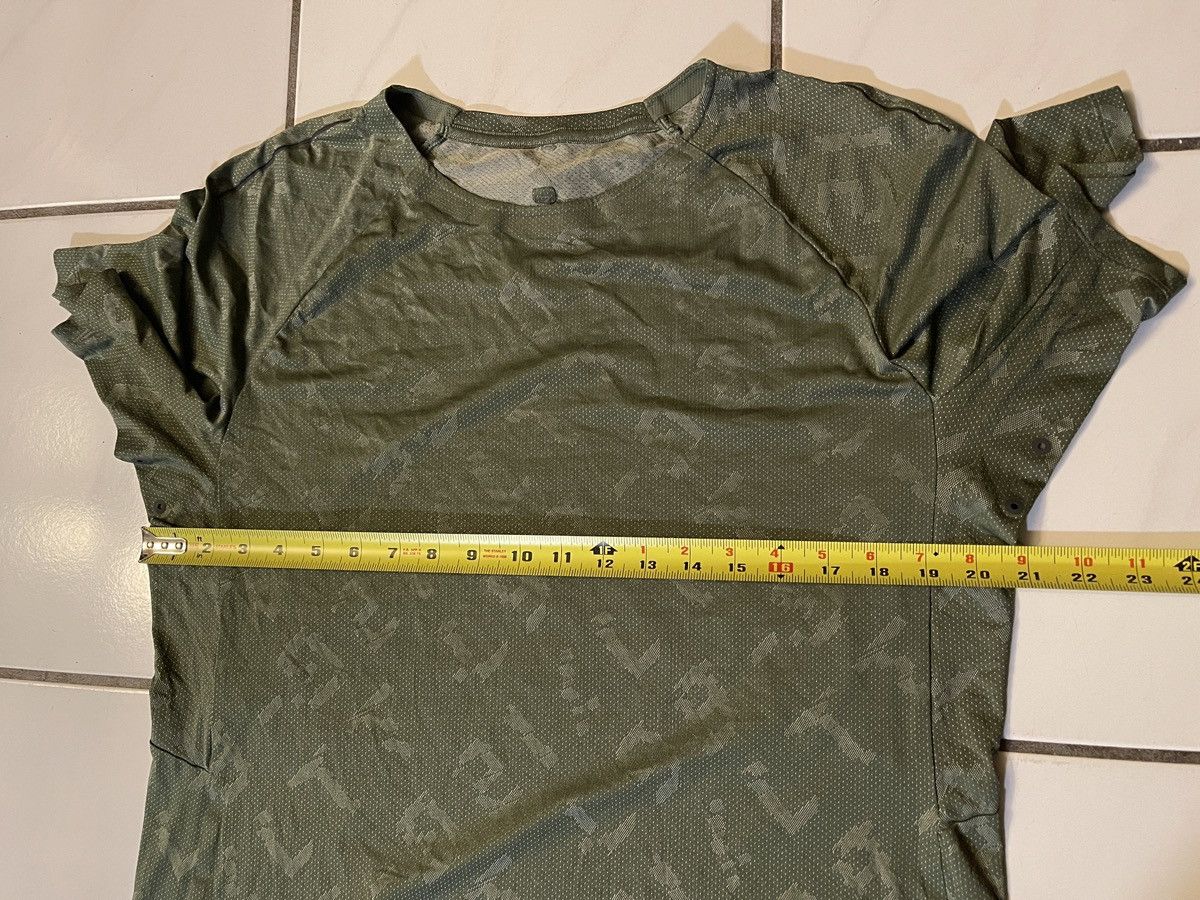 Lululemon Lululemon Textured Training Shirt KLEA Men's Large Green Size US L / EU 52-54 / 3 - 5 Thumbnail