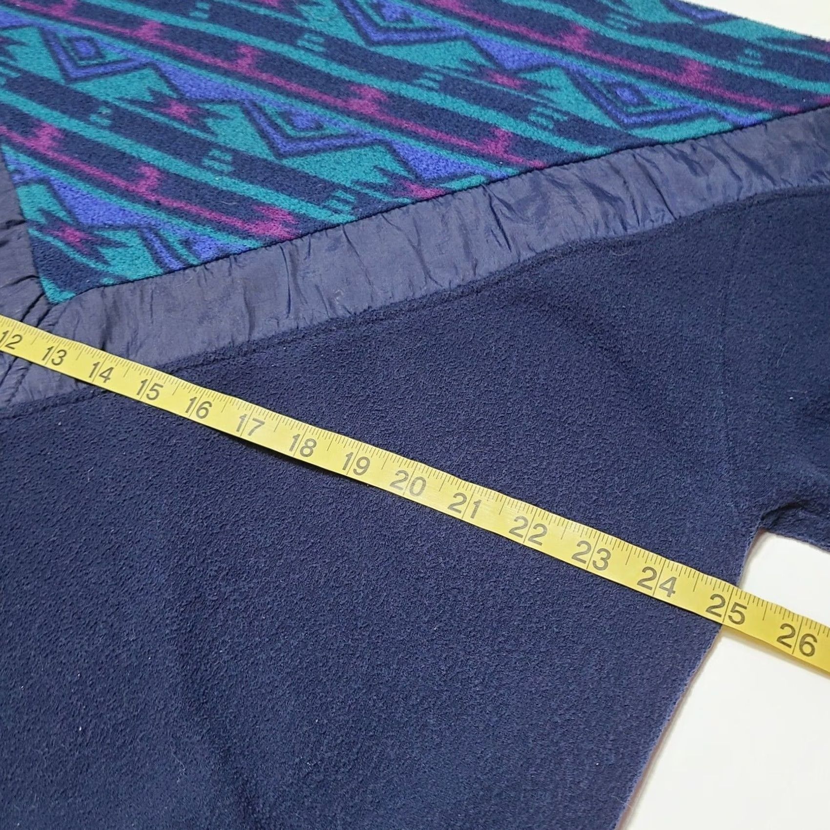 Pierre Cardin VINTAGE Pierre Cardin Pullover Long Sleeve Sweater Aztec Men's XL 90s Azul Blue Patterned Solid Logo Pockets Casual Workwear Mens Size US XL / EU 56 / 4 - 7 Thumbnail