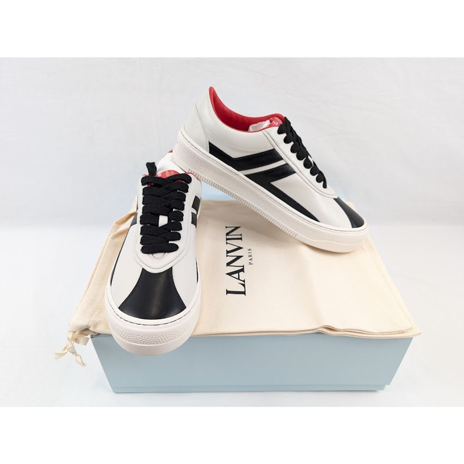o1rshd1 Sneakers With High Sole in Off White/Black 41