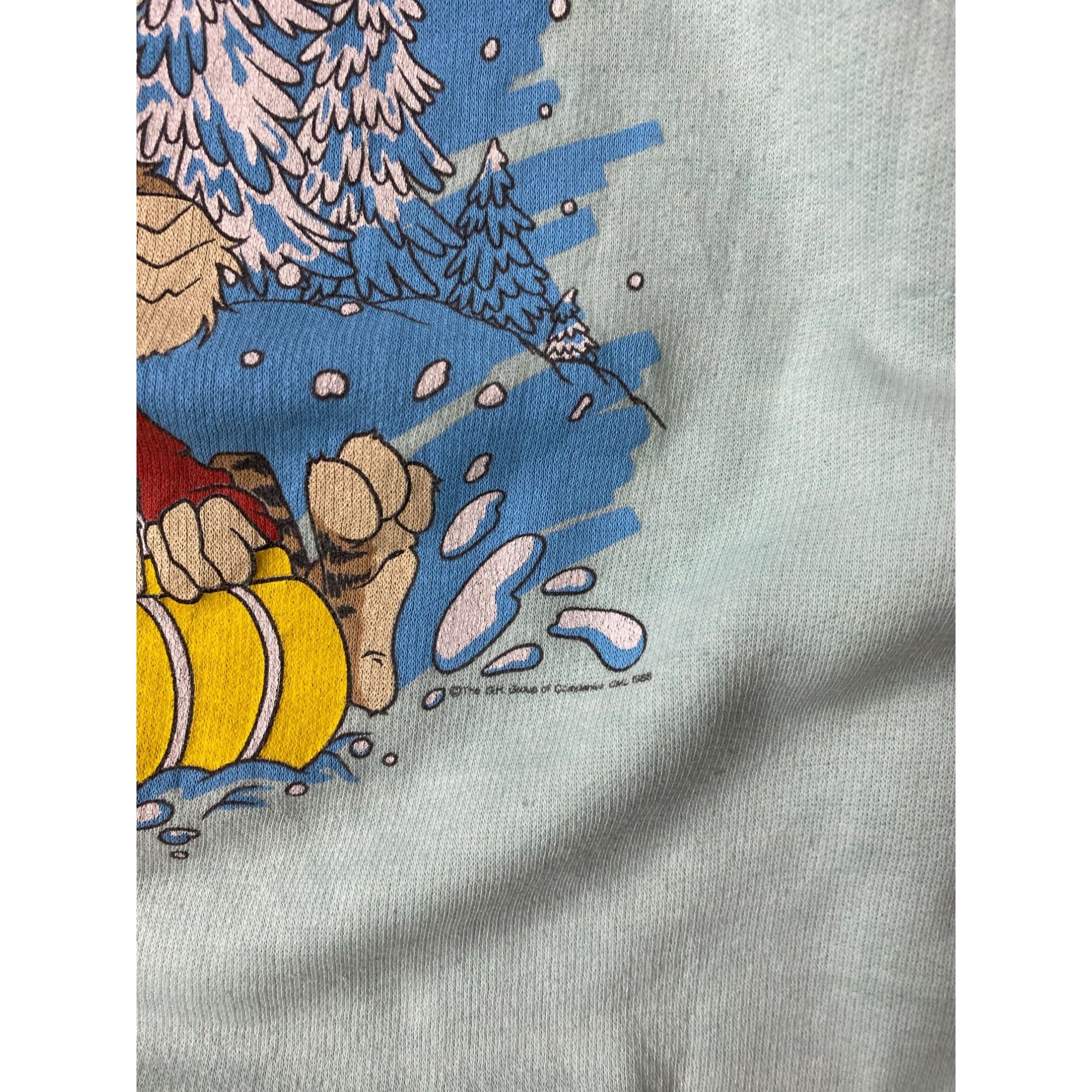 Cartoon Network × Vintage 80s Vintage L.A. Katz Sweatshirt Size M / US 6-8 / IT 42-44 - 4 Thumbnail