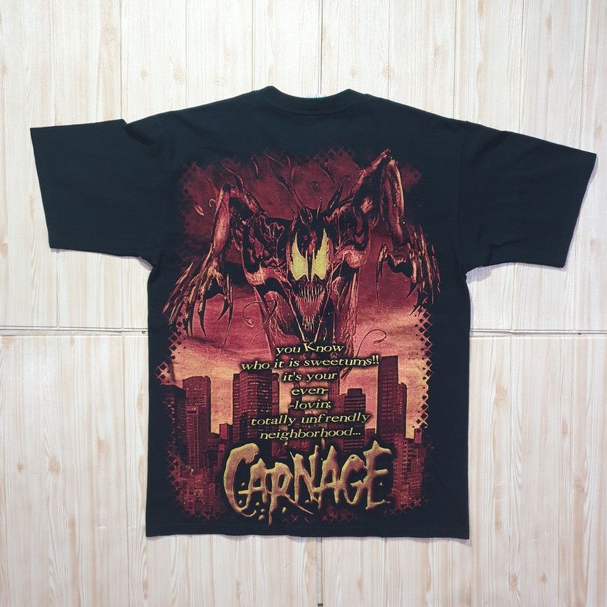 Marvel Comics Carnage Resurreccion Vintage Shirt Size US XL / EU 56 / 4 - 5 Thumbnail