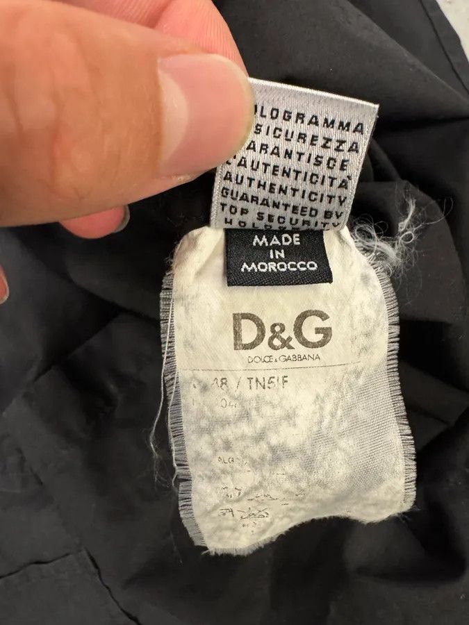 Dolce & Gabbana SS2008 Dolce & Gabbana Black Zip Cargo Shirt Size US M / EU 48-50 / 2 - 12 Thumbnail