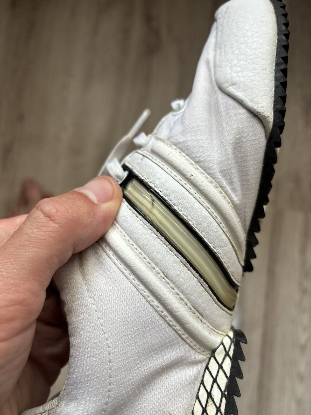 Yohji Yamamoto Rare vintage 2007 Adidas Y3 YOHJI Yamamoto leather US 5 Size US 5 / IT 35 - 14 Thumbnail