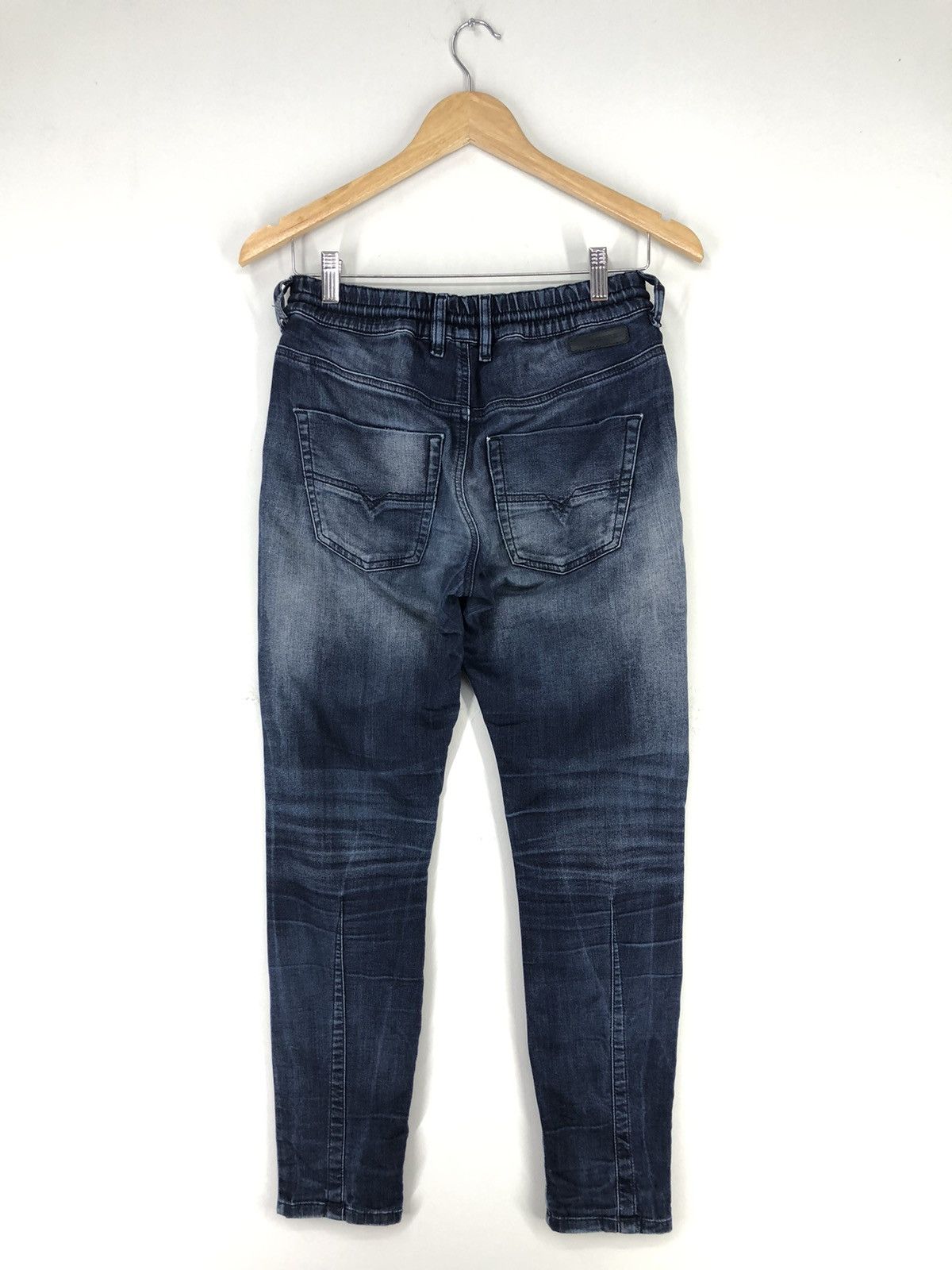 Diesel Diesel Distressed Faded Blue Denim Sweatpants Size 26-30 Size US 26 / EU 42 - 2 Thumbnail