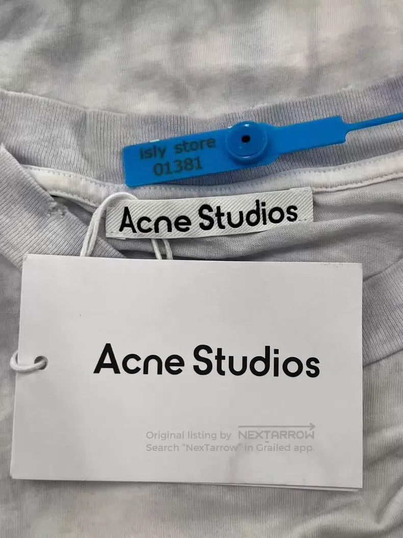 Acne Studios Acne Studios Logo letter number print crewneck short-sleev Size US XS / EU 42 / 0 - 5 Thumbnail