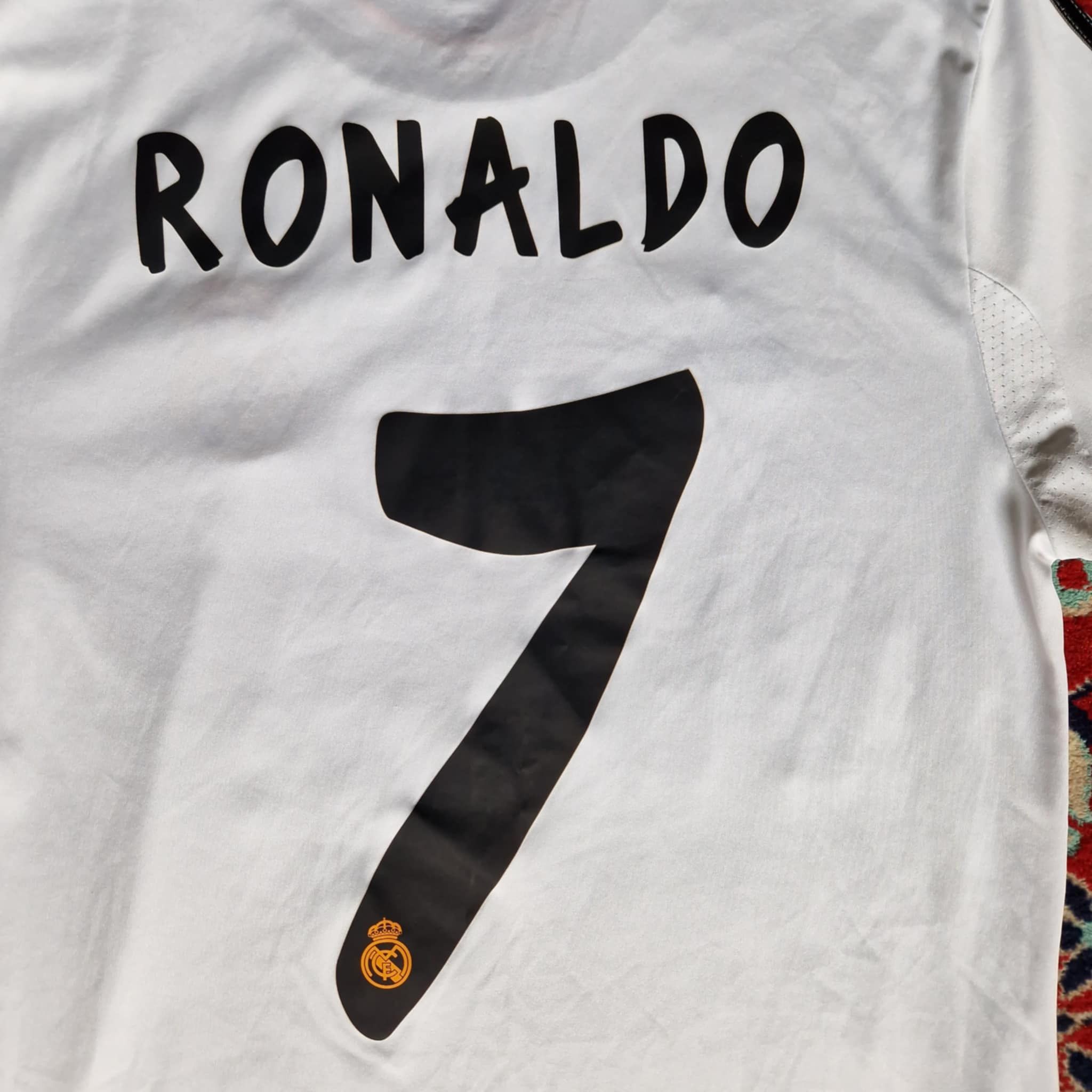 Adidas Adidas Real Madrid Home Jersey 2013/14 - Cristiano Ronaldo Size US S / EU 44-46 / 1 - 8 Thumbnail