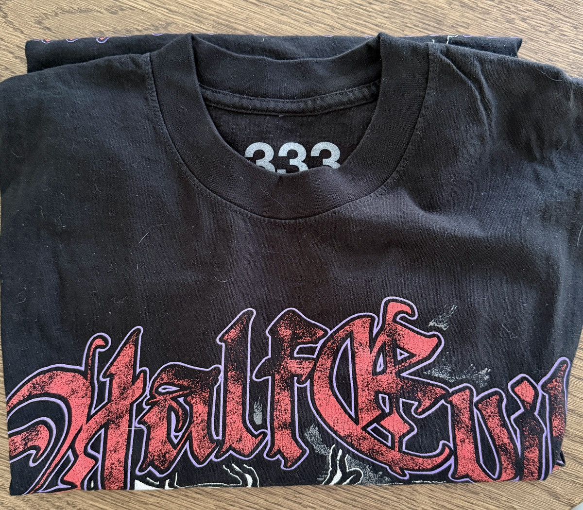 Half Evil Half Evil Skulls and Bones Tee. Size US XL / EU 56 / 4 - 1 Thumbnail