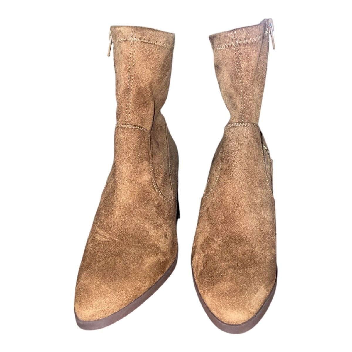 Call It Spring Call it Spring Women’s Suede Tan Ankle Boot Size 7 Like New Size US 7 / IT 37 - 7 Thumbnail