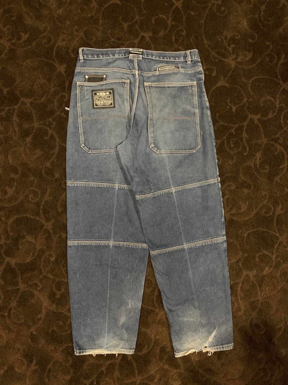 Pelle Pelle Rare Pelle Pelle Marc Buchanan Y2K Baggy Jeans Size 38 Size US 38 / EU 54 - 3 Thumbnail