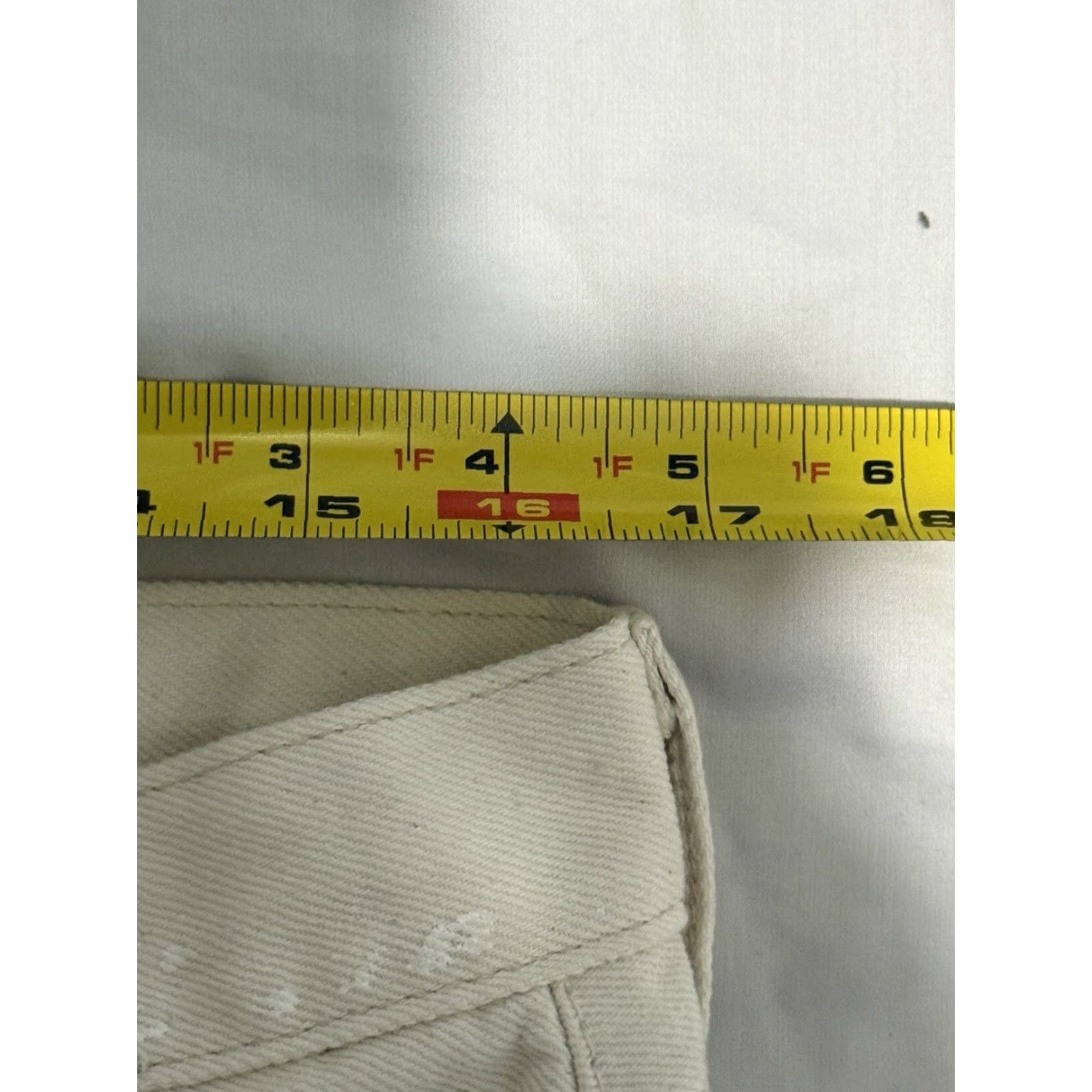 Ralph Lauren Polo Ralph Lauren Jeans Avery Boyfriend Women 33x27.5 White Denim Paint Splatter Regular Womens Size 24" / US 00 / IT 34 - 4 Thumbnail