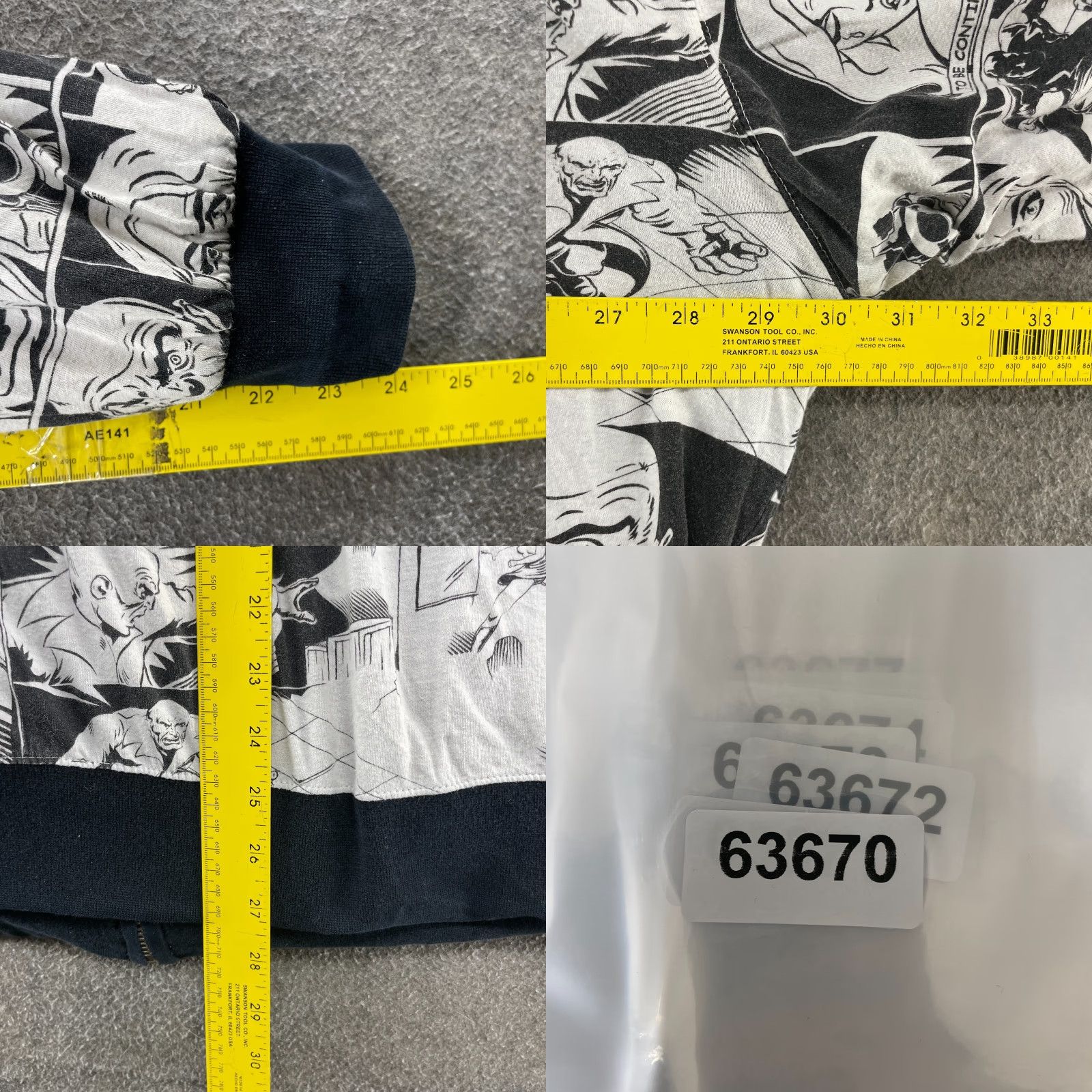 Vintage VINTAGE Famous Stars Straps Hoodie Mens 3XL AOP Comic Strip Jesse Pinkman Y2K Size US XXL / EU 58 / 5 - 11 Thumbnail
