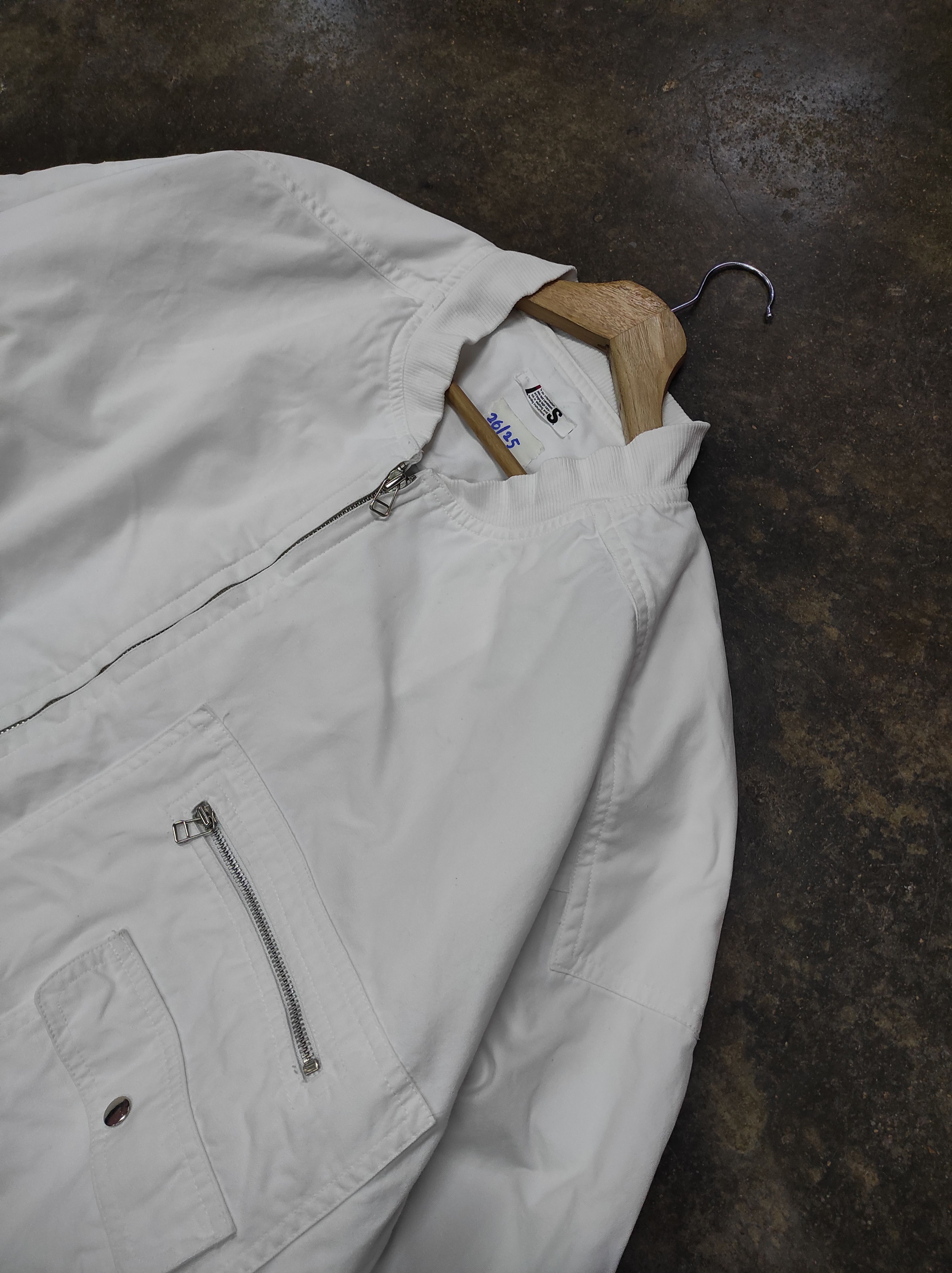 Issey Miyake × Tsumori Chisato × Vintage 80'S CHISATO TSUMORI DESIGN MA-1 COTTON BOMBER JACKET Size US M / EU 48-50 / 2 - 5 Thumbnail