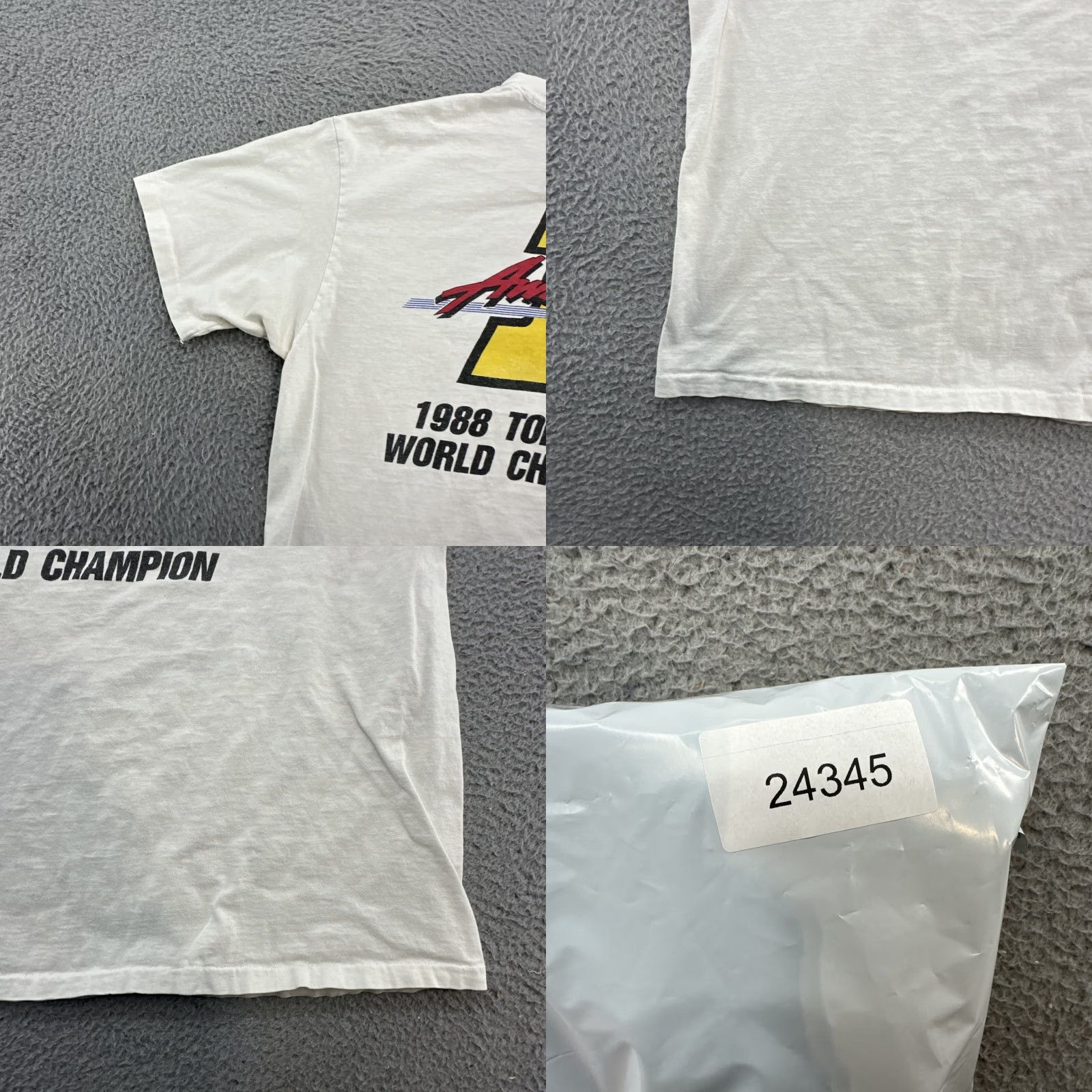 Globe VINTAGE JOE AMATO Top Fuel Dragster World Champion Drag Racing T-Shirt XL Gl ob e? (Oops) Size US XL / EU 56 / 4 - 10 Thumbnail