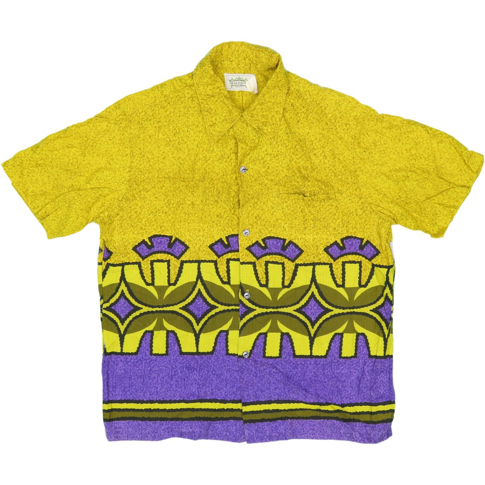 Vintage Vintage 60s Tiki Hawaiian Shirt XS Size US M / EU 48-50 / 2 - 1 Thumbnail