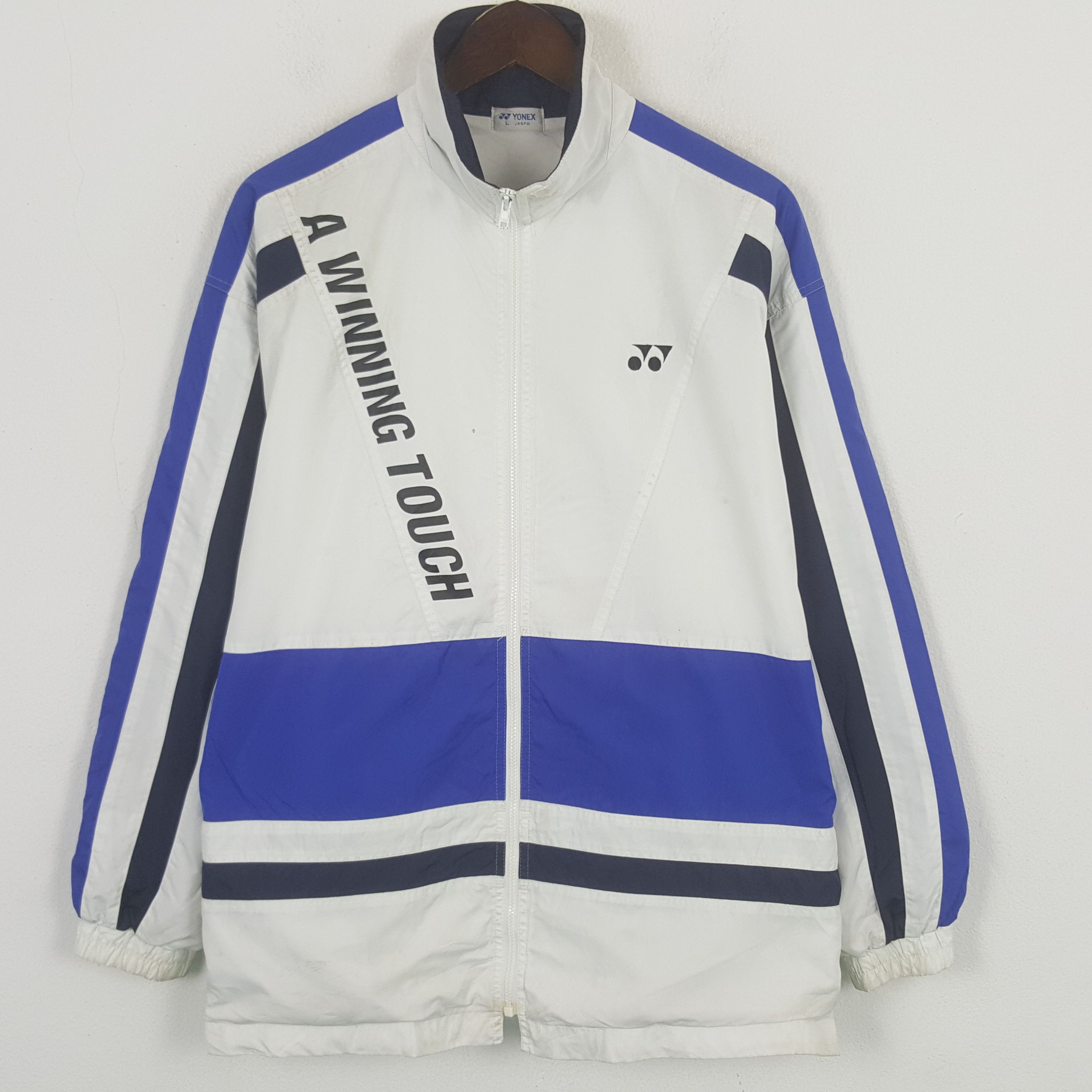 Sports Specialties Vintage Yonex A Winning Touch Windbreaker Jacket Size US L / EU 52-54 / 3 - 1 Thumbnail