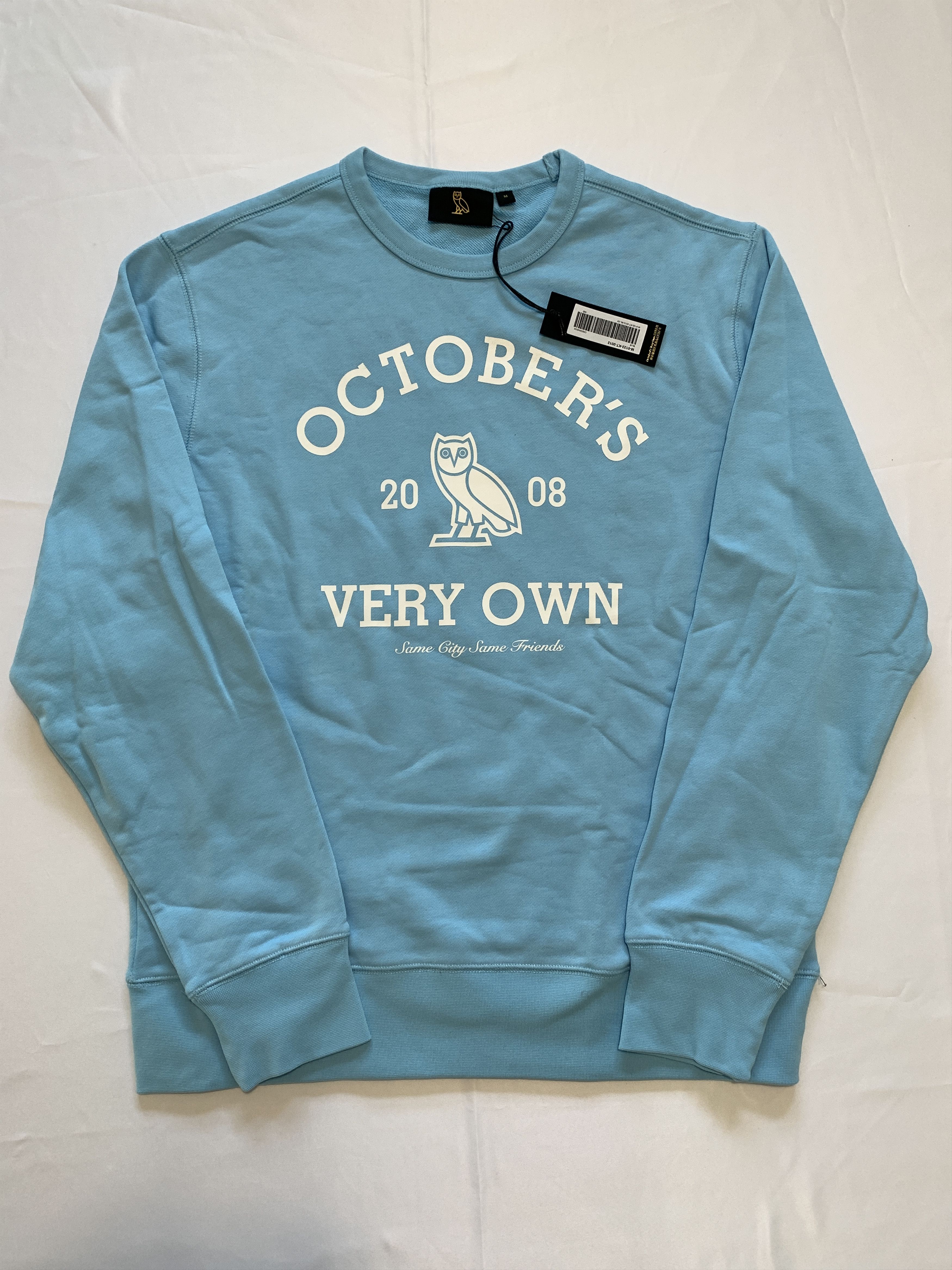 Drake *RARE* OVO Collegiate Crewneck Light Blue Size US M / EU 48-50 / 2 - 1 Thumbnail
