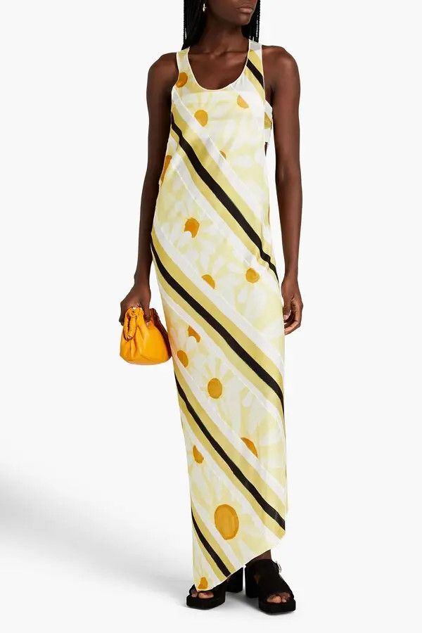 Marni o1y1025 Maxi Dress in Multicolor Size M / US 6-8 / IT 42-44 - 2 Thumbnail