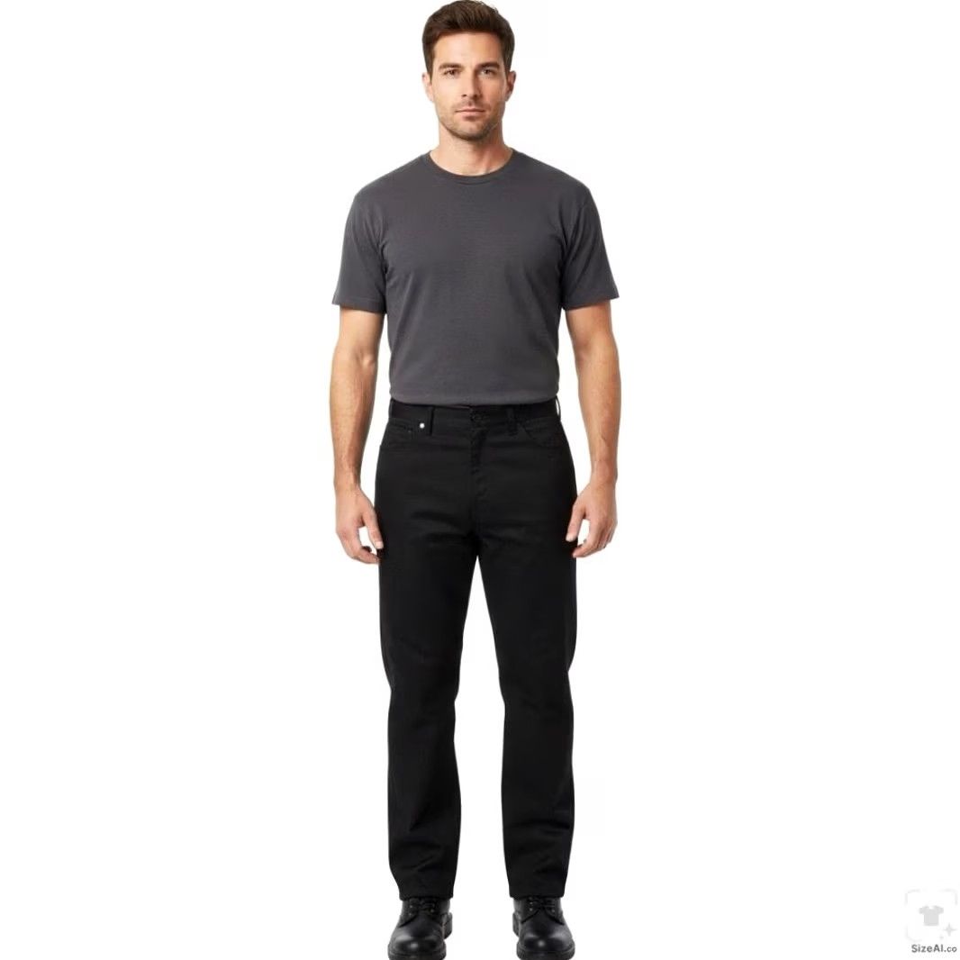 Dickies Dickies Pants Boys L 38x34 Black Chino Twill Polyester Cotton Nicaragua Pants Regular Straight Mens Size US 33 - 4 Thumbnail