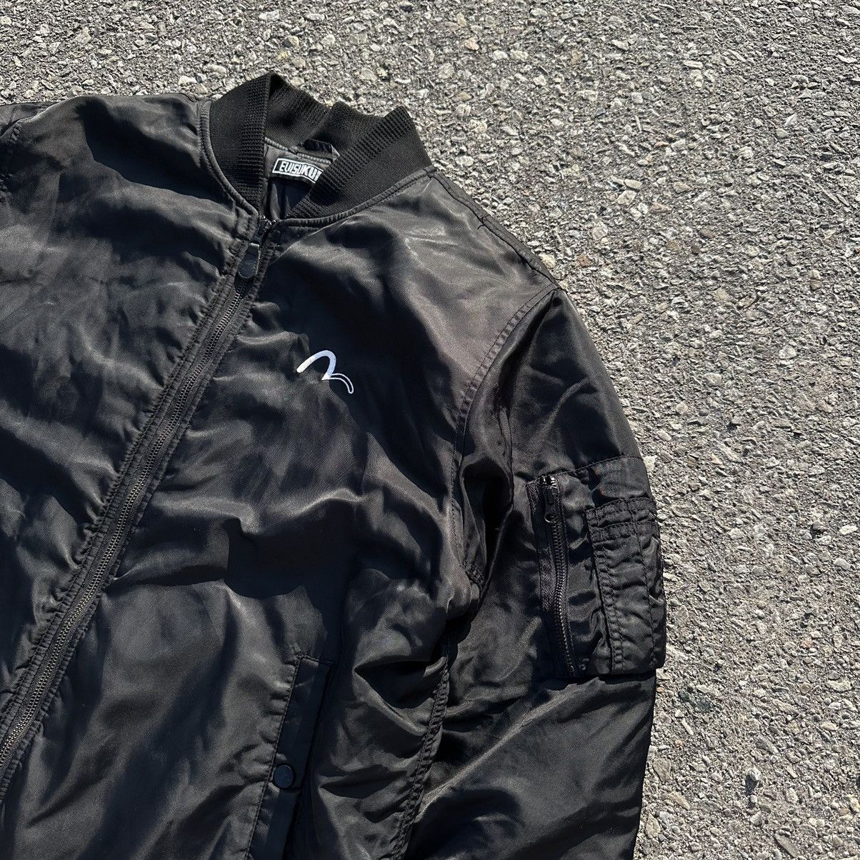 Evisu Evisu Bomber Jacket Big Logo Size US XL / EU 56 / 4 - 3 Thumbnail