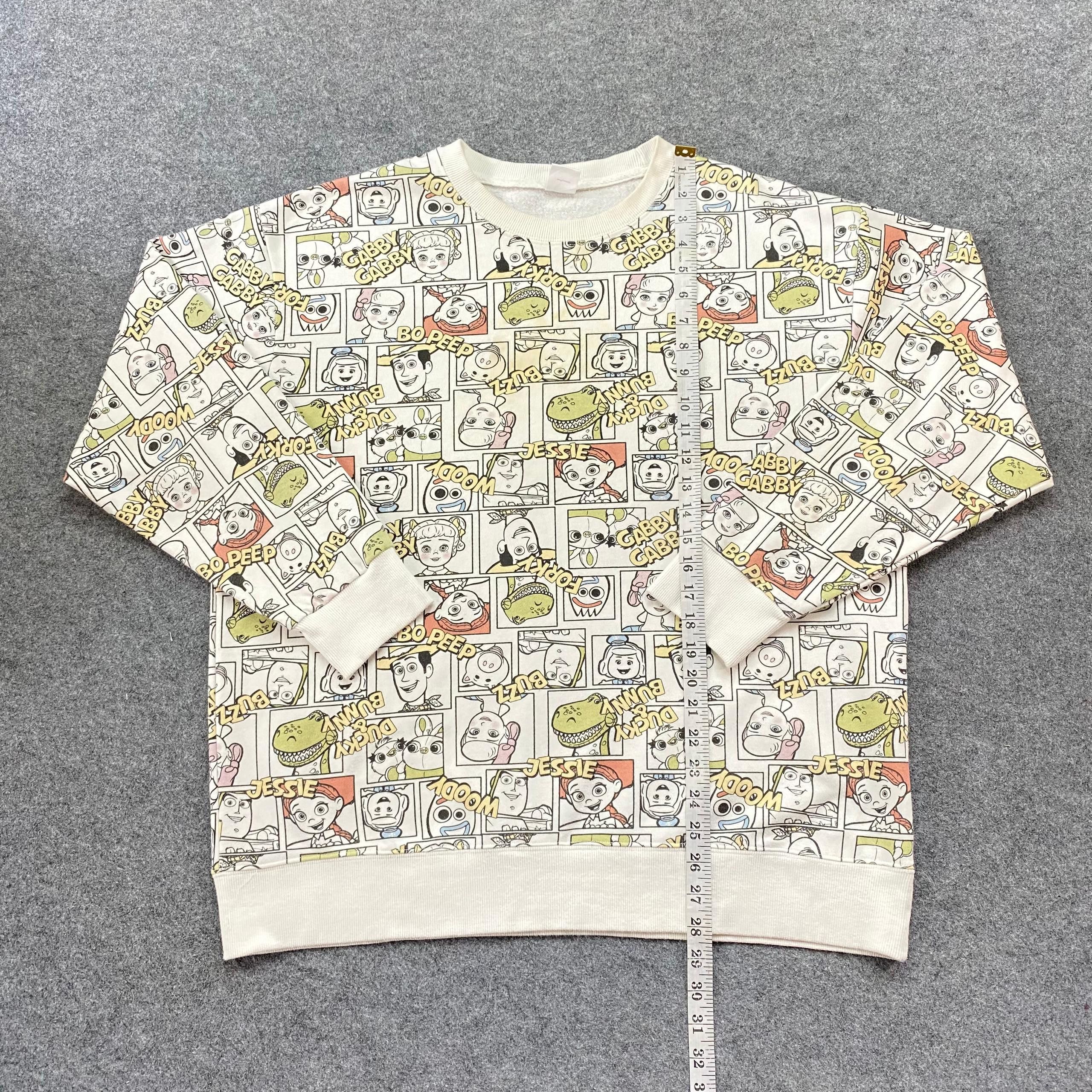 Disney Vintage Disney Pixer Overprint Sweatshirt Size US XL / EU 56 / 4 - 3 Thumbnail